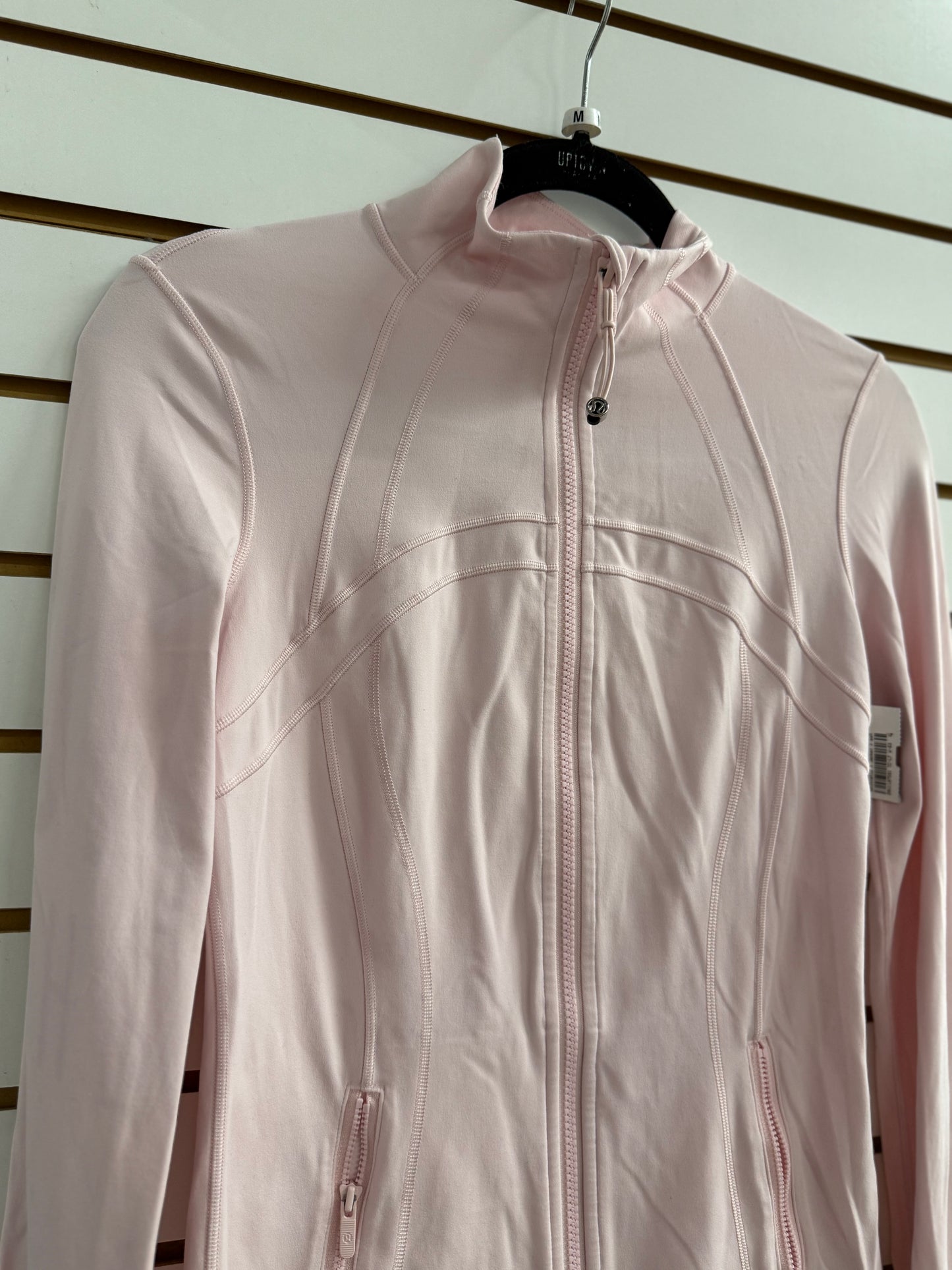 Lululemon light pink strawberry milkshake define jacket size 6