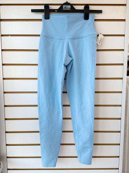 ALO Yoga light blue high waist airbrush leggings sz XS