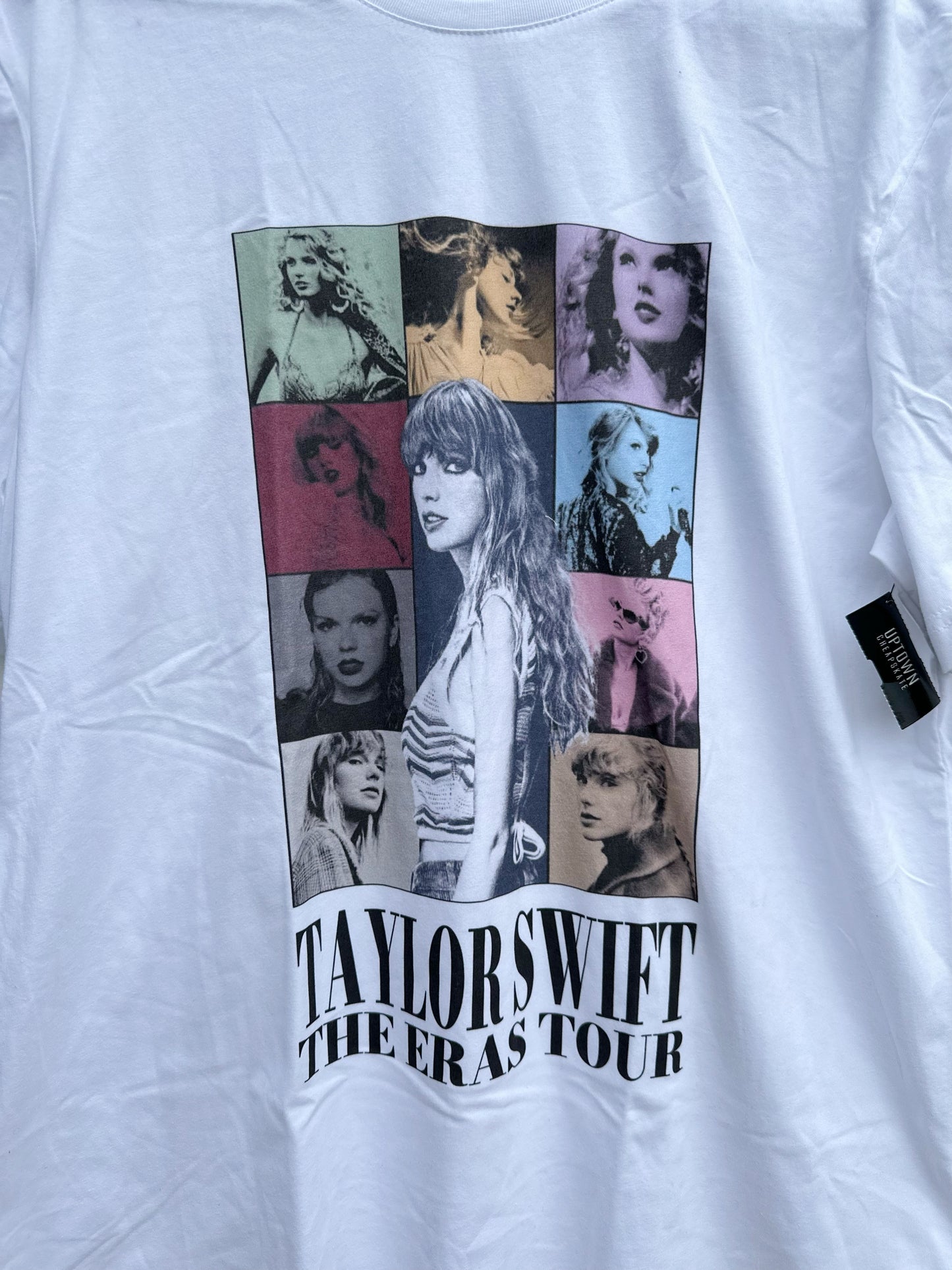 Taylor Swift The Eras Tour white tshirt (large)