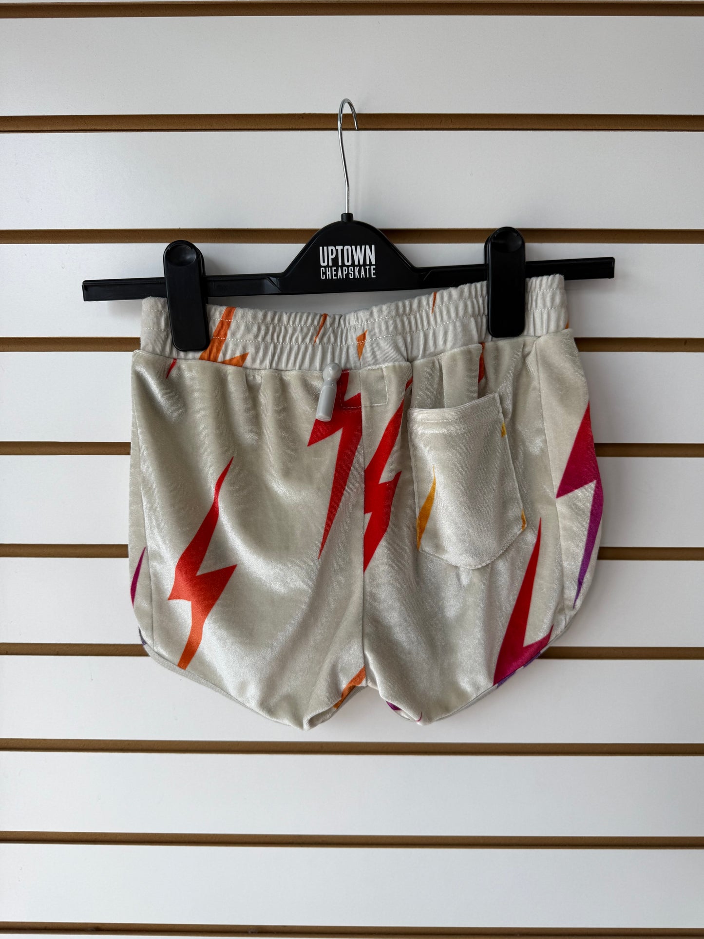 Aviator Nation logo velour shorts size XS