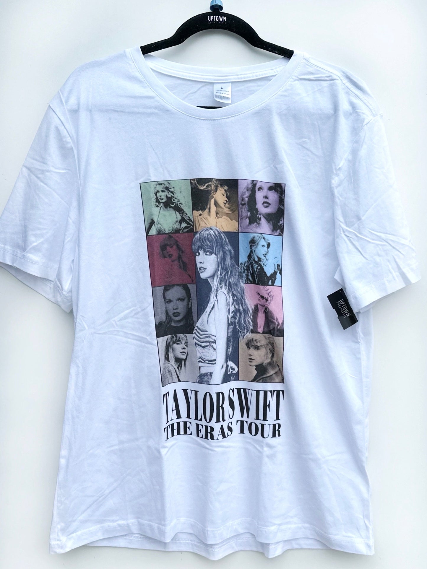 Taylor Swift The Eras Tour white tshirt (large)