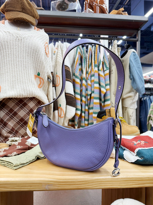 Coach purple Luna bag