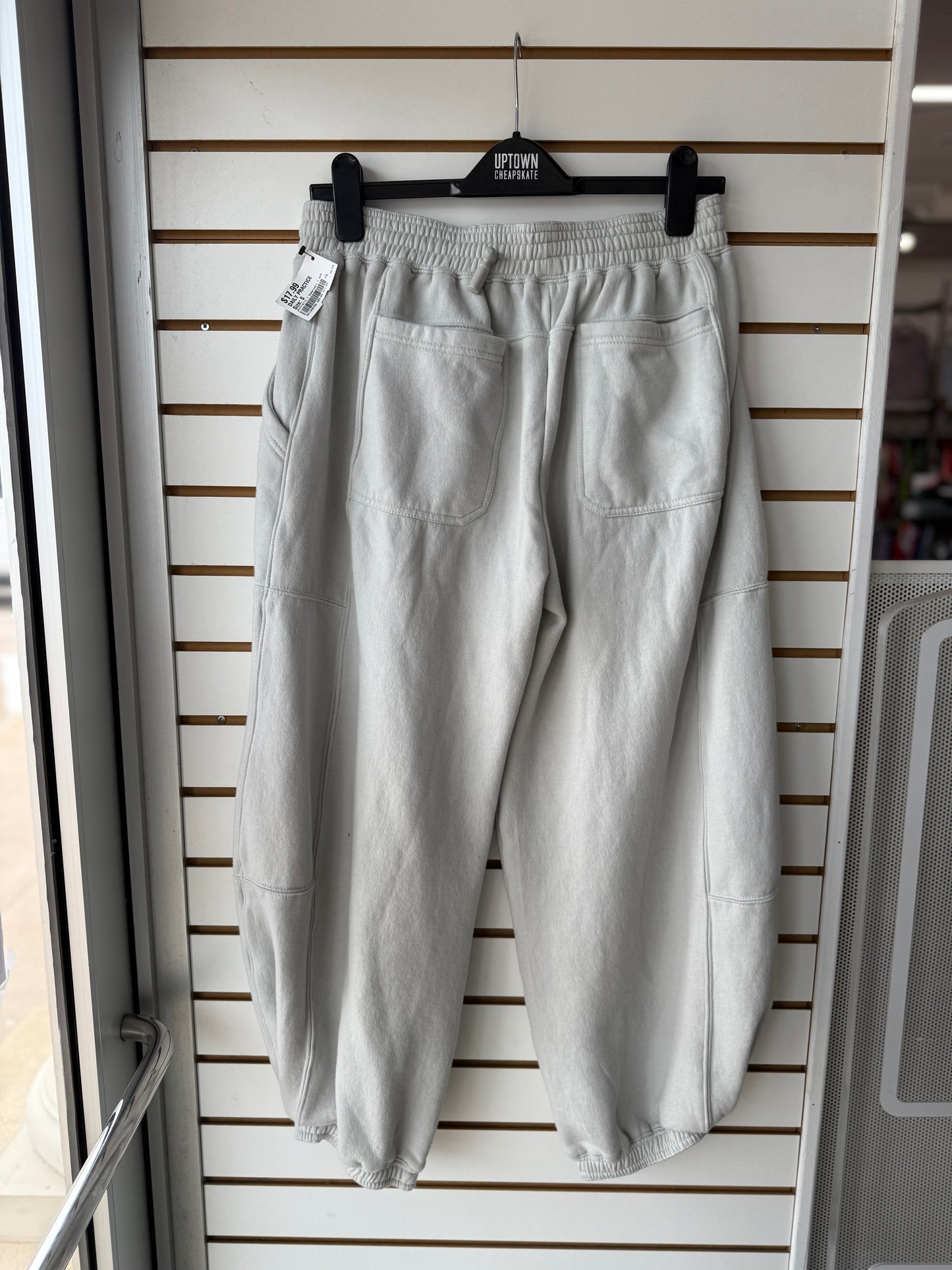 Anthropologie Daily Practice Heather baggy joggers size small in color mint