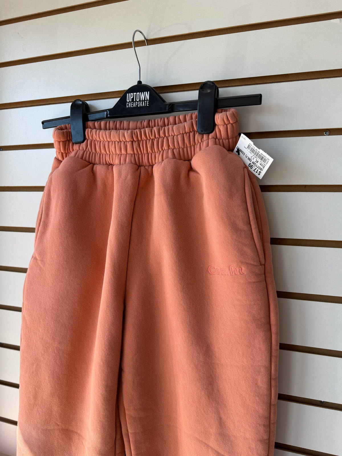 Comfrt orange sweatpants size XS