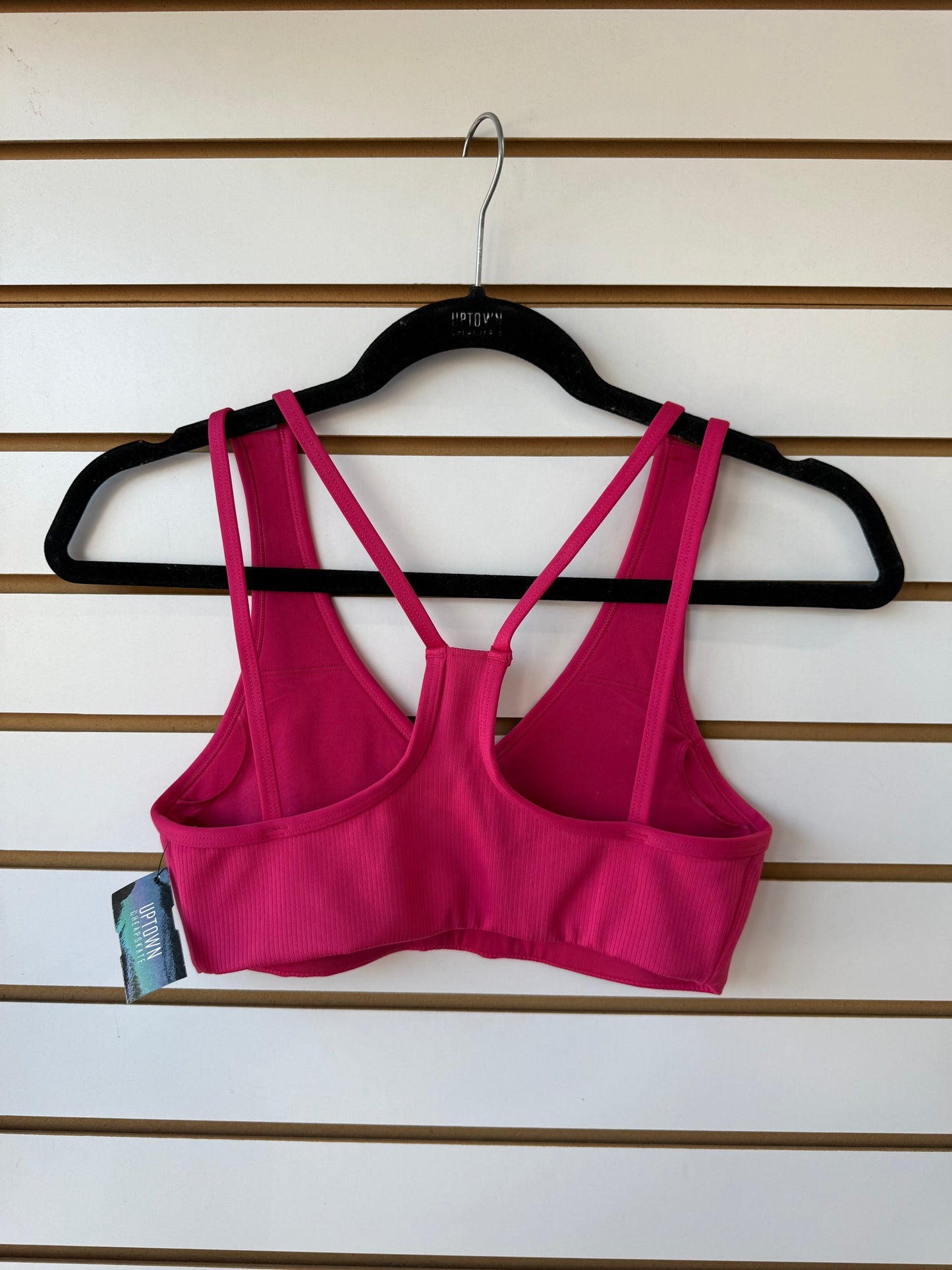 ALO Yoga airlift jump start ribbed bra size XS