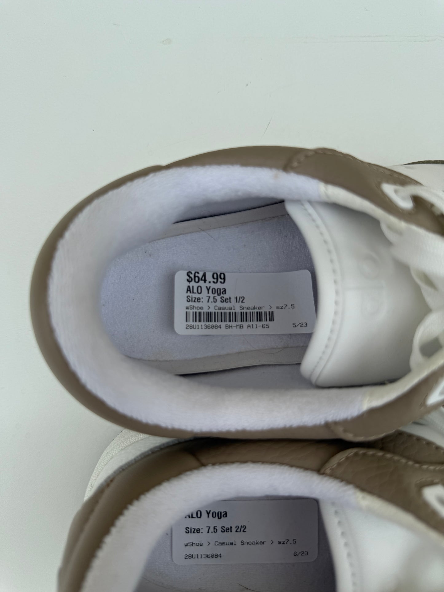 ALO Yoga recovery mode sneaker womens 7.5