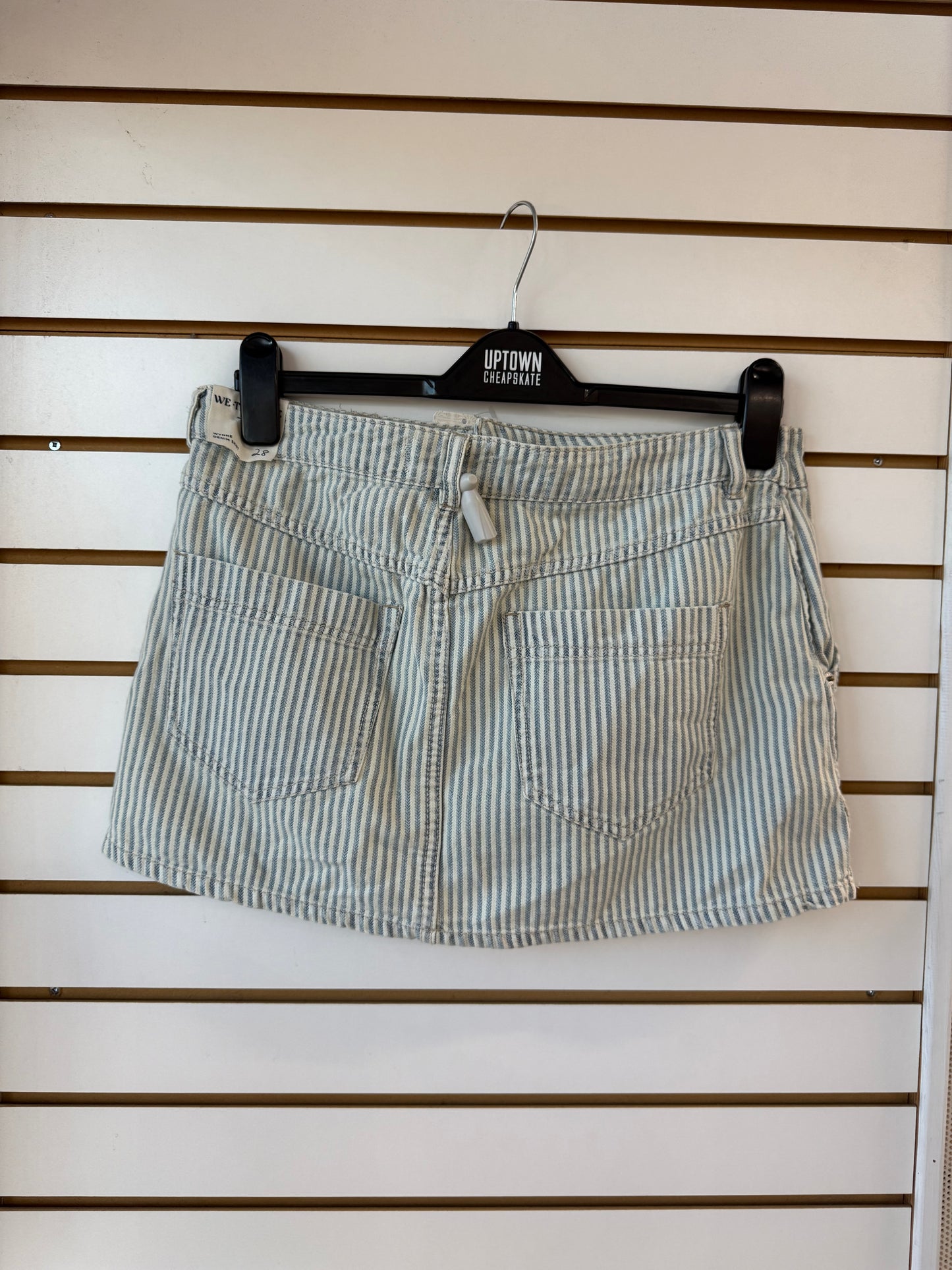 NWT We the Free Wynne striped skirt sz 28
