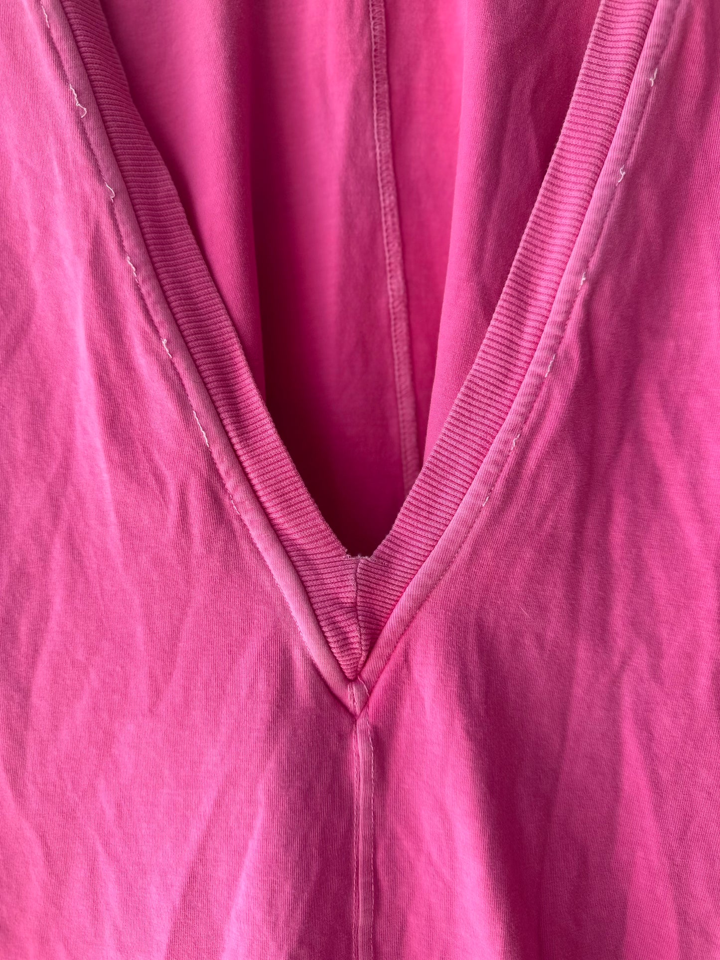 FP Movement pink hot shot tee romper size large
