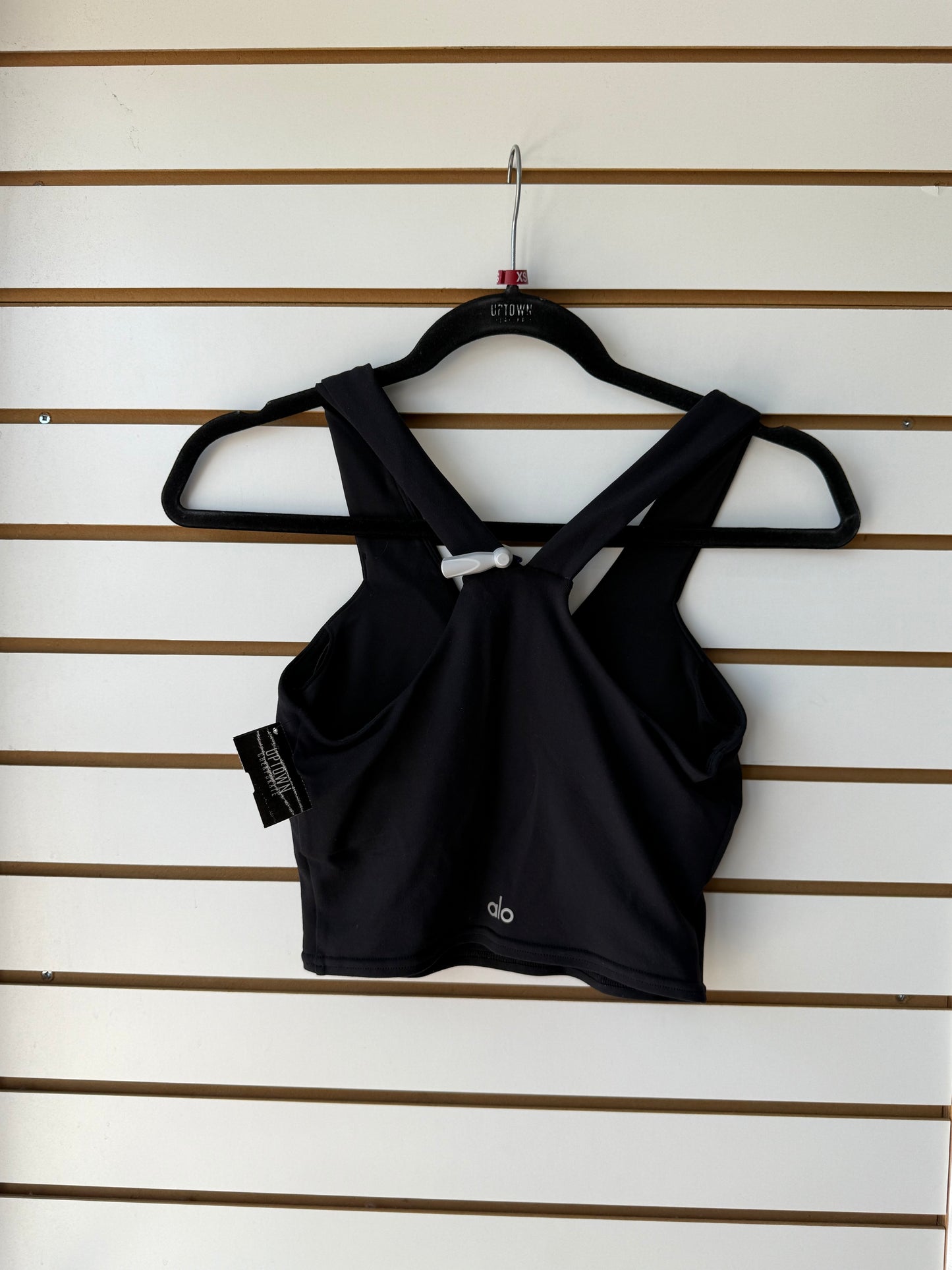 ALO Yoga black Real sports bra size XS