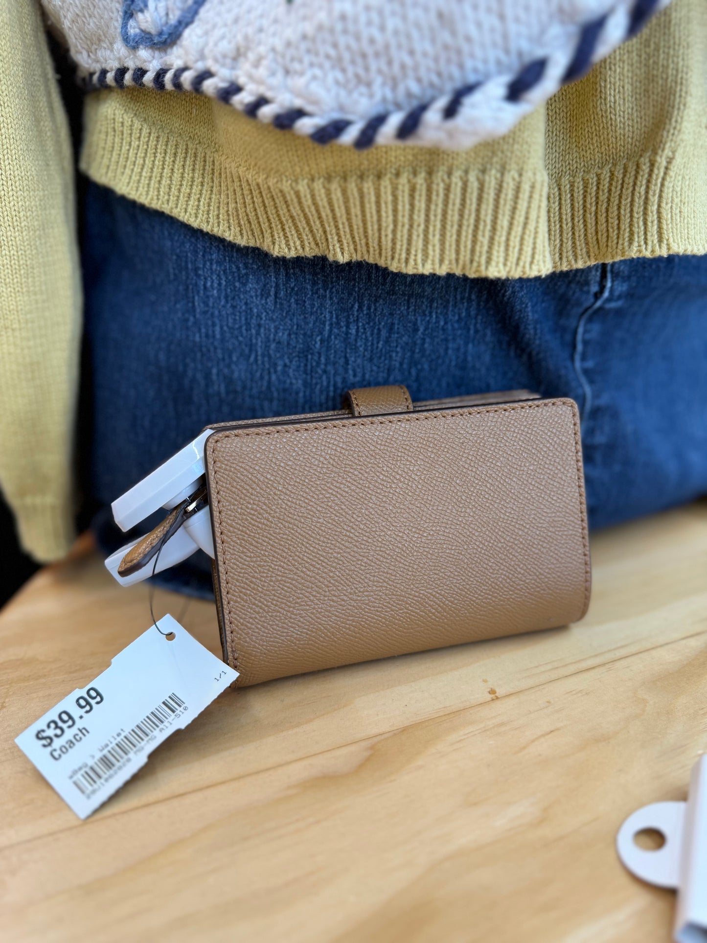 Brown Coach wallet