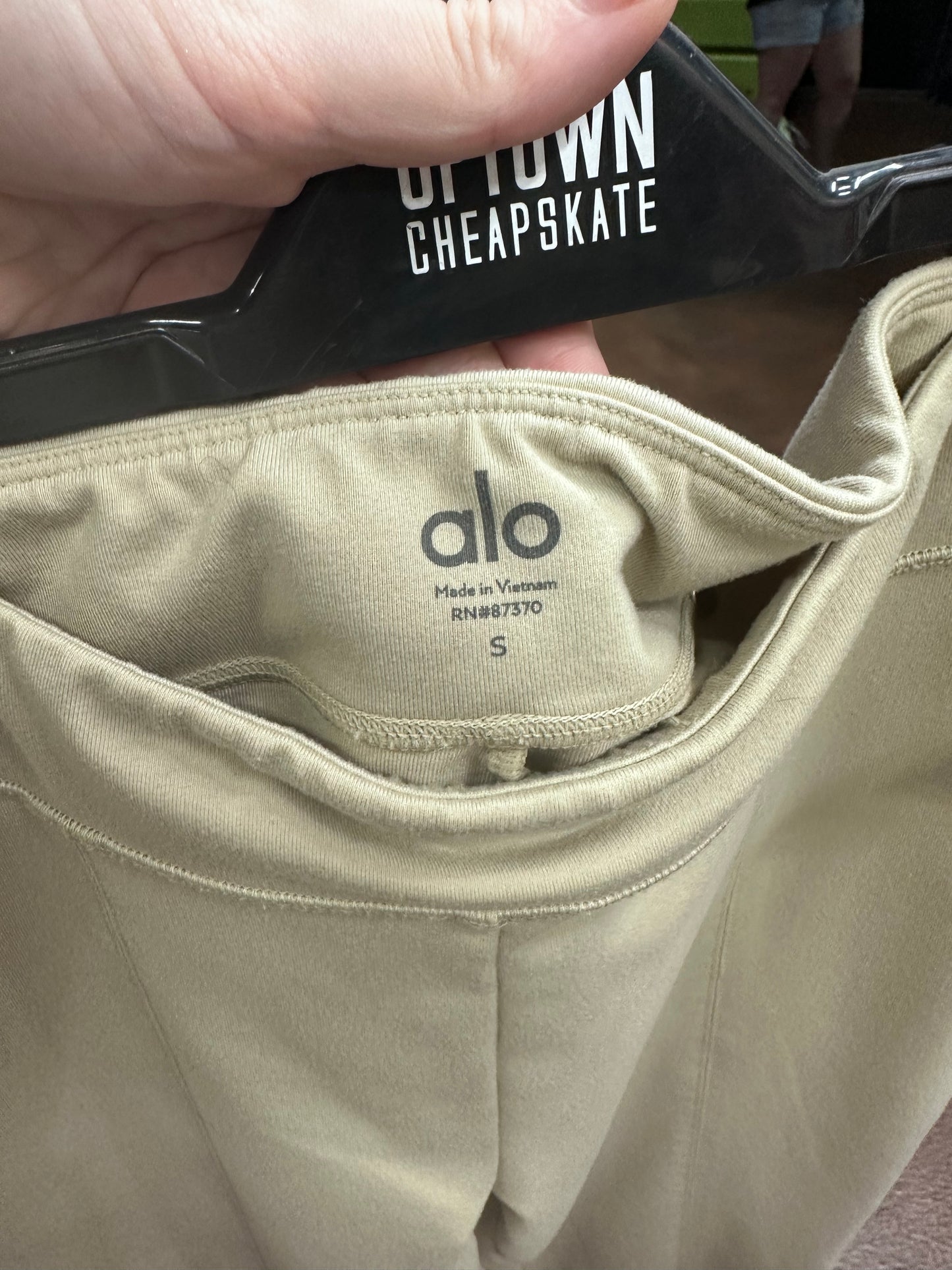 Alo Yoga Airbrush High-Waist Flutter Flare Leggings sz Small