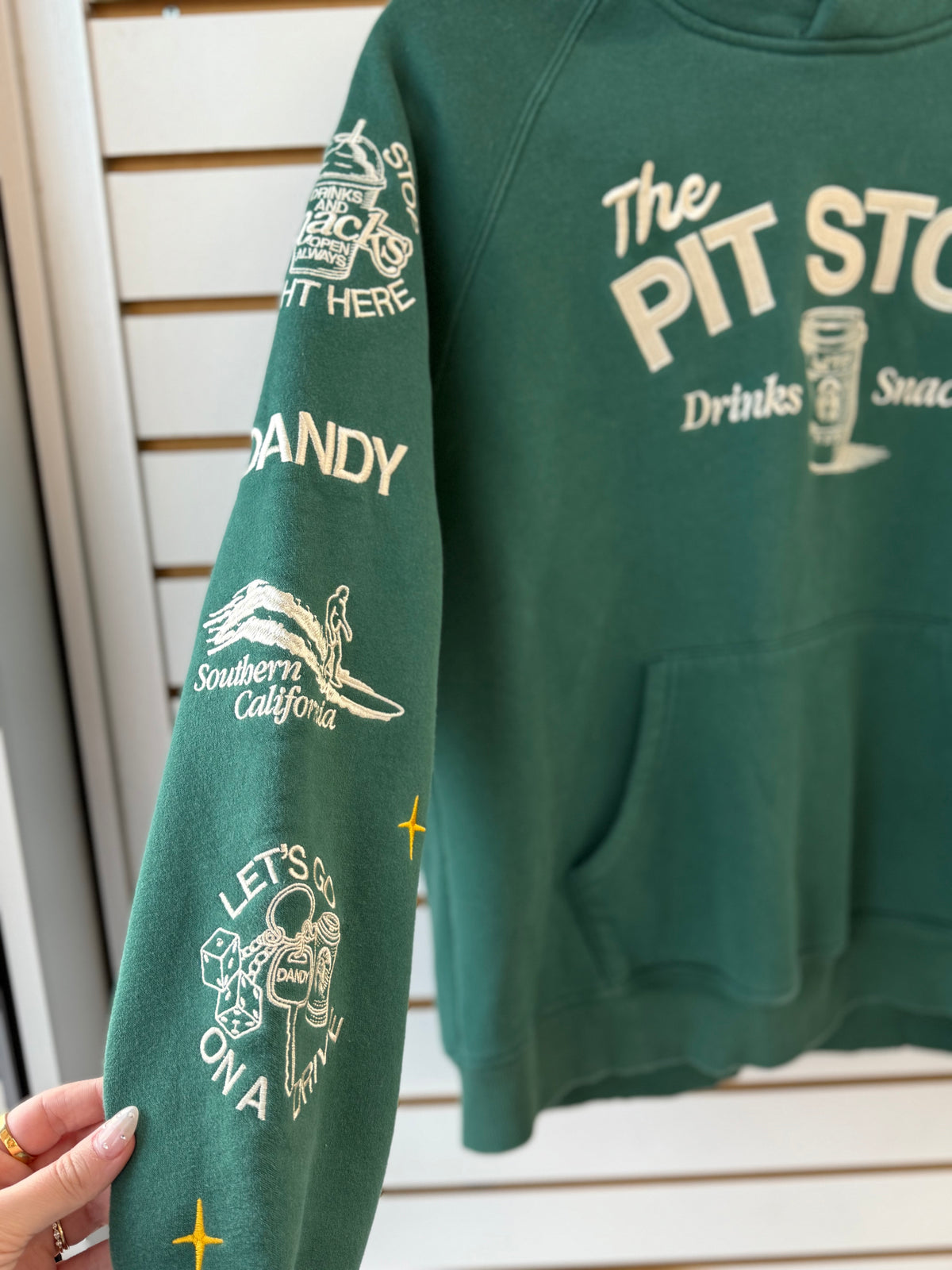 Dandy Worldwide x Starbucks pit stop hoodie size small (as-is)