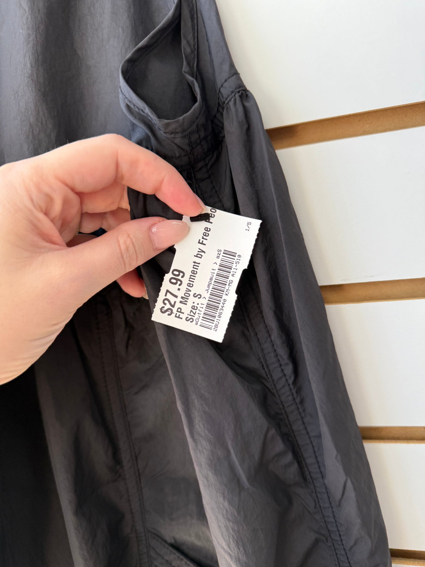 FP Movement black button closure jumpsuit size small