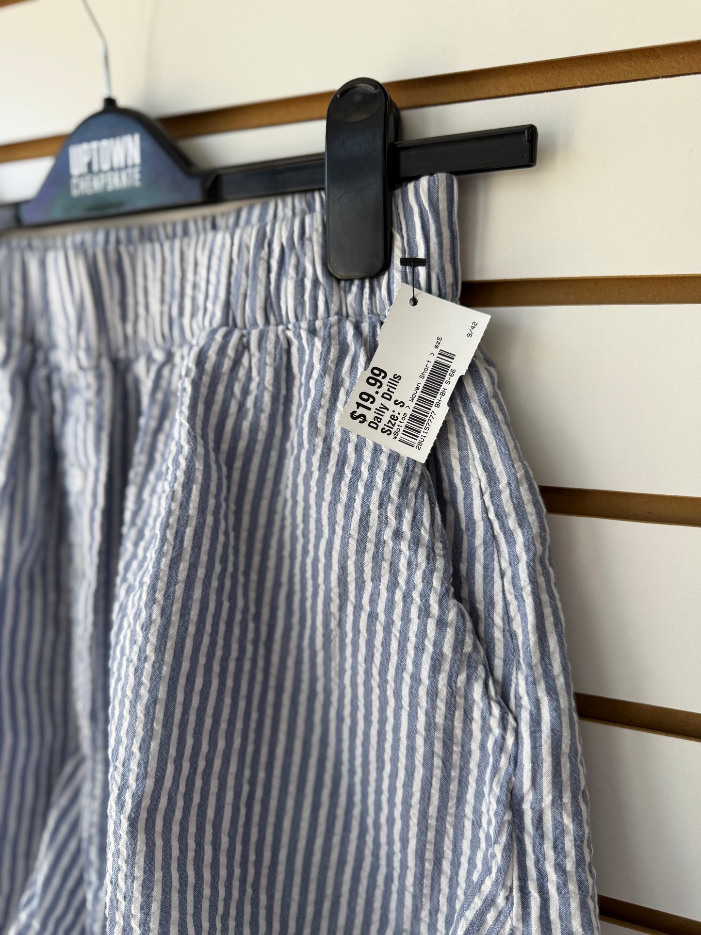 Daily Drills striped boxer shorts size XS/S