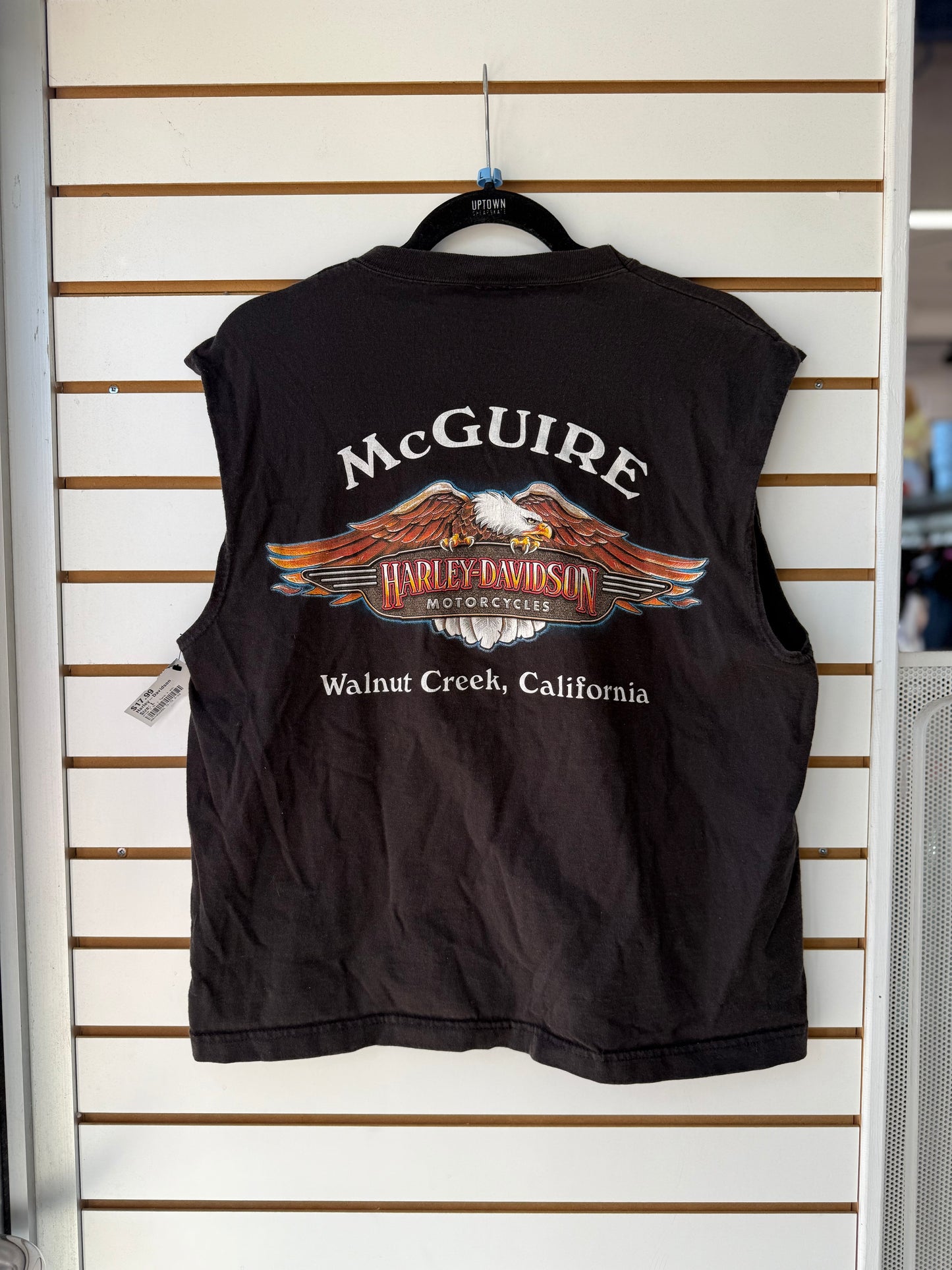 Vtg Harley Davidson tank size mens large