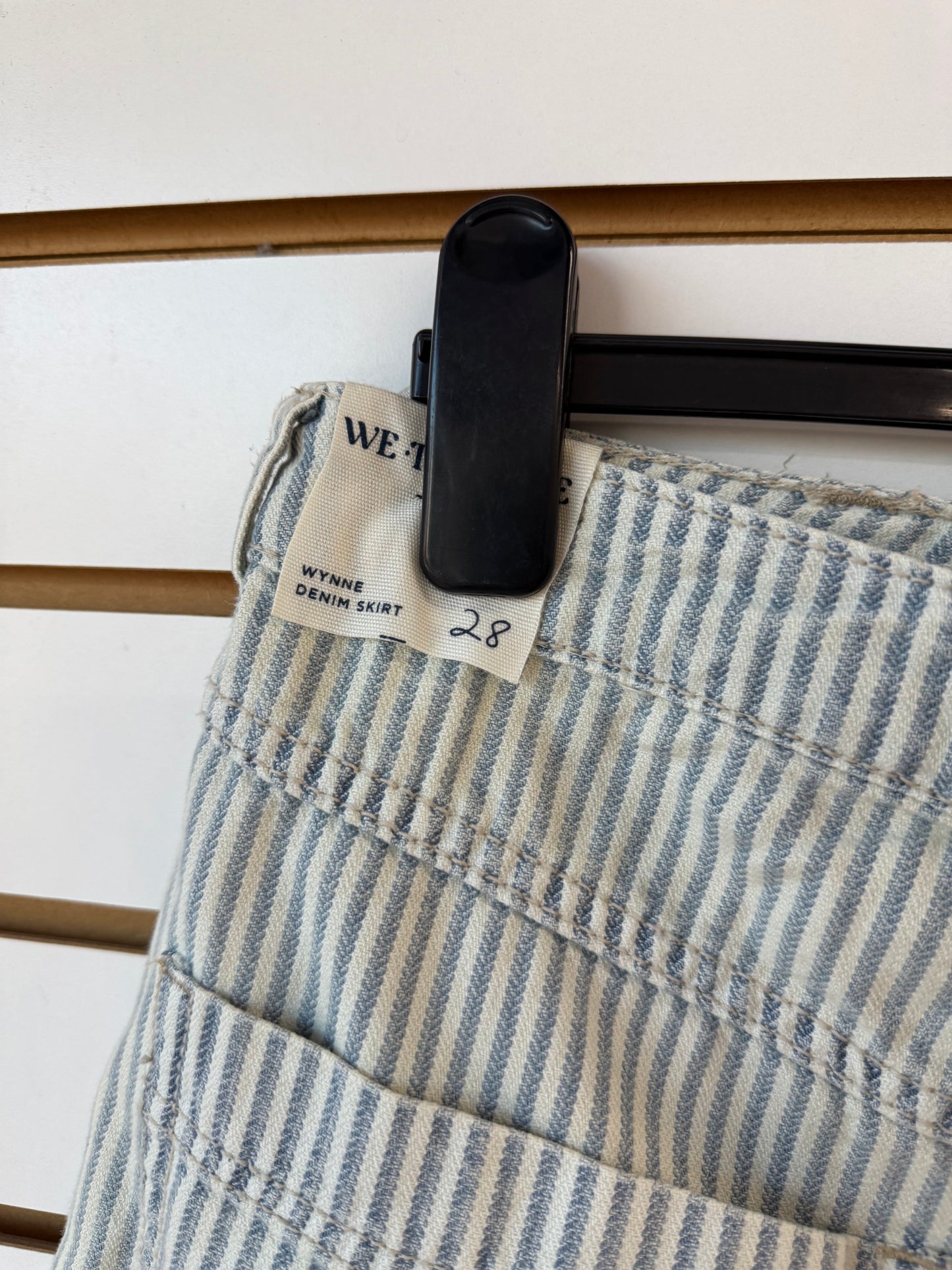 NWT We the Free Wynne striped skirt sz 28