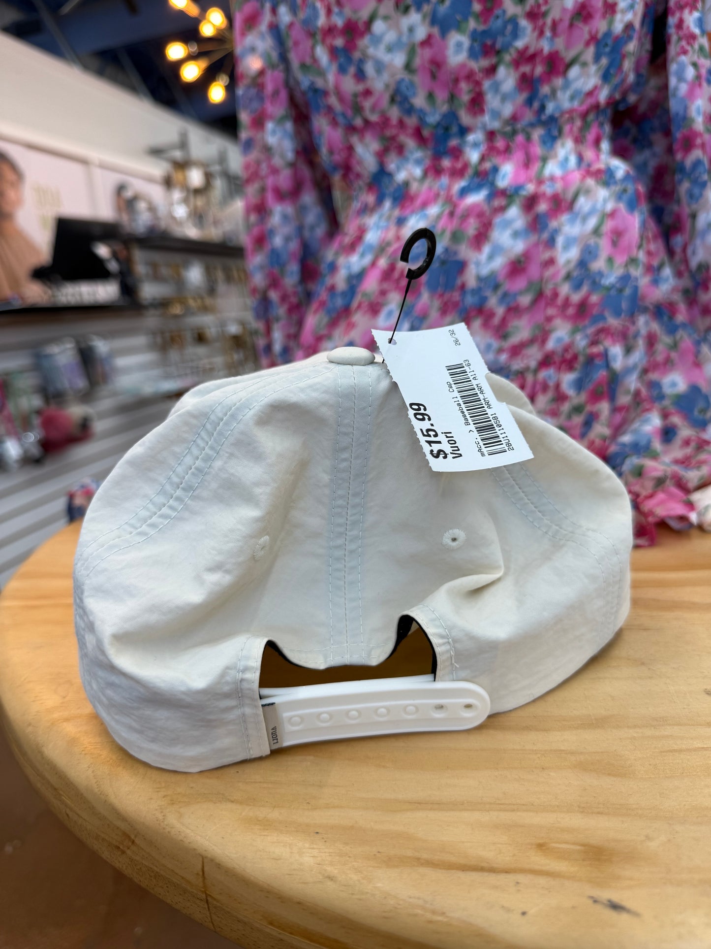 Vuori cream gratitude hat