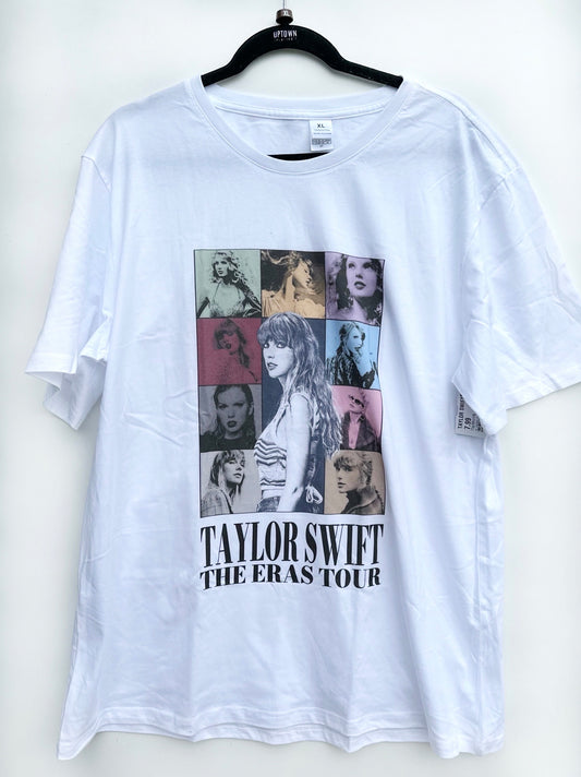 Taylor Swift The Eras Tour white tshirt (extra large)