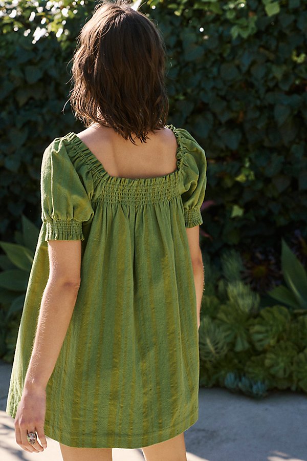 Free People green Mila mini dress sz small