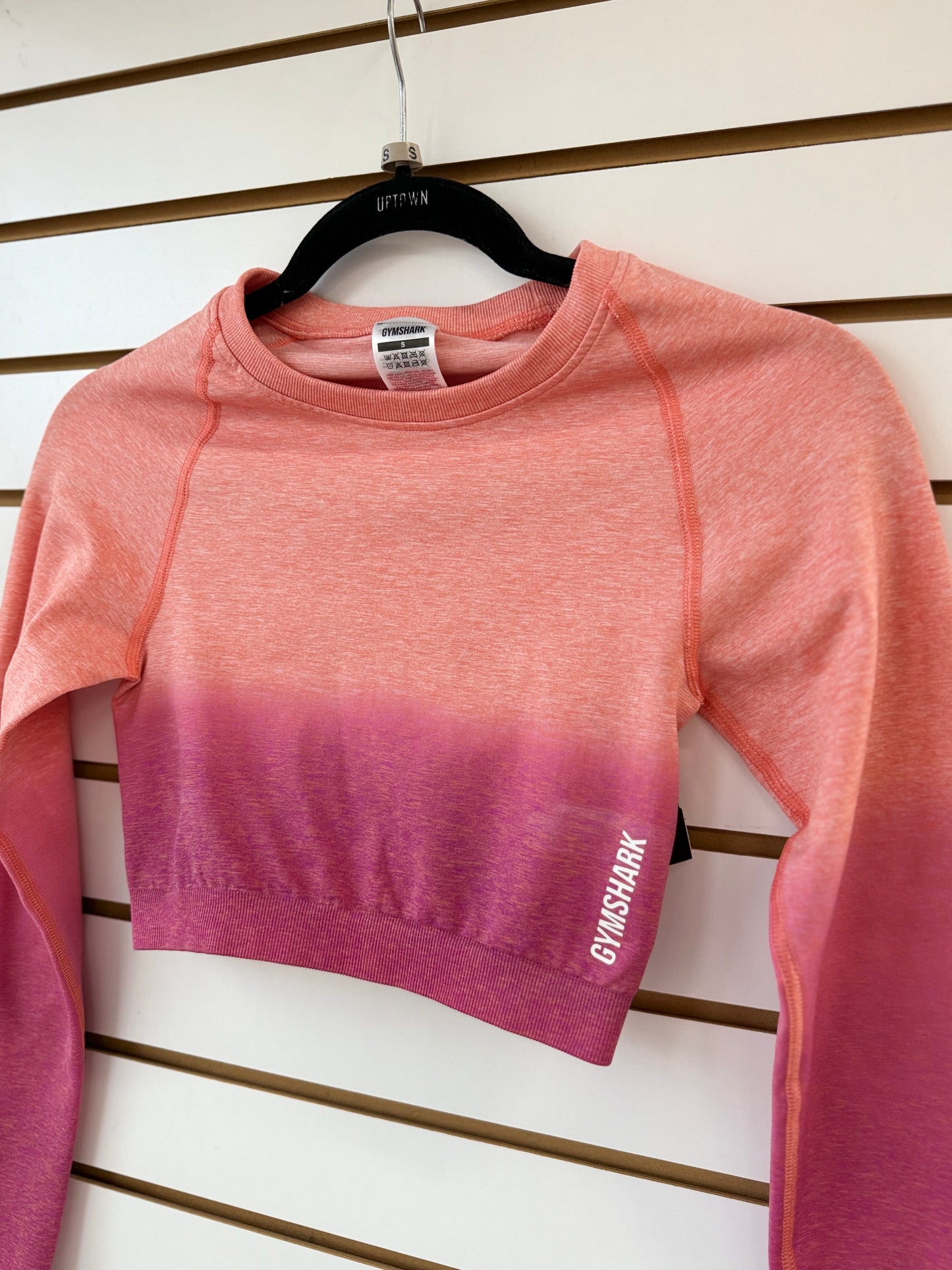 Gymshark ombré top size small