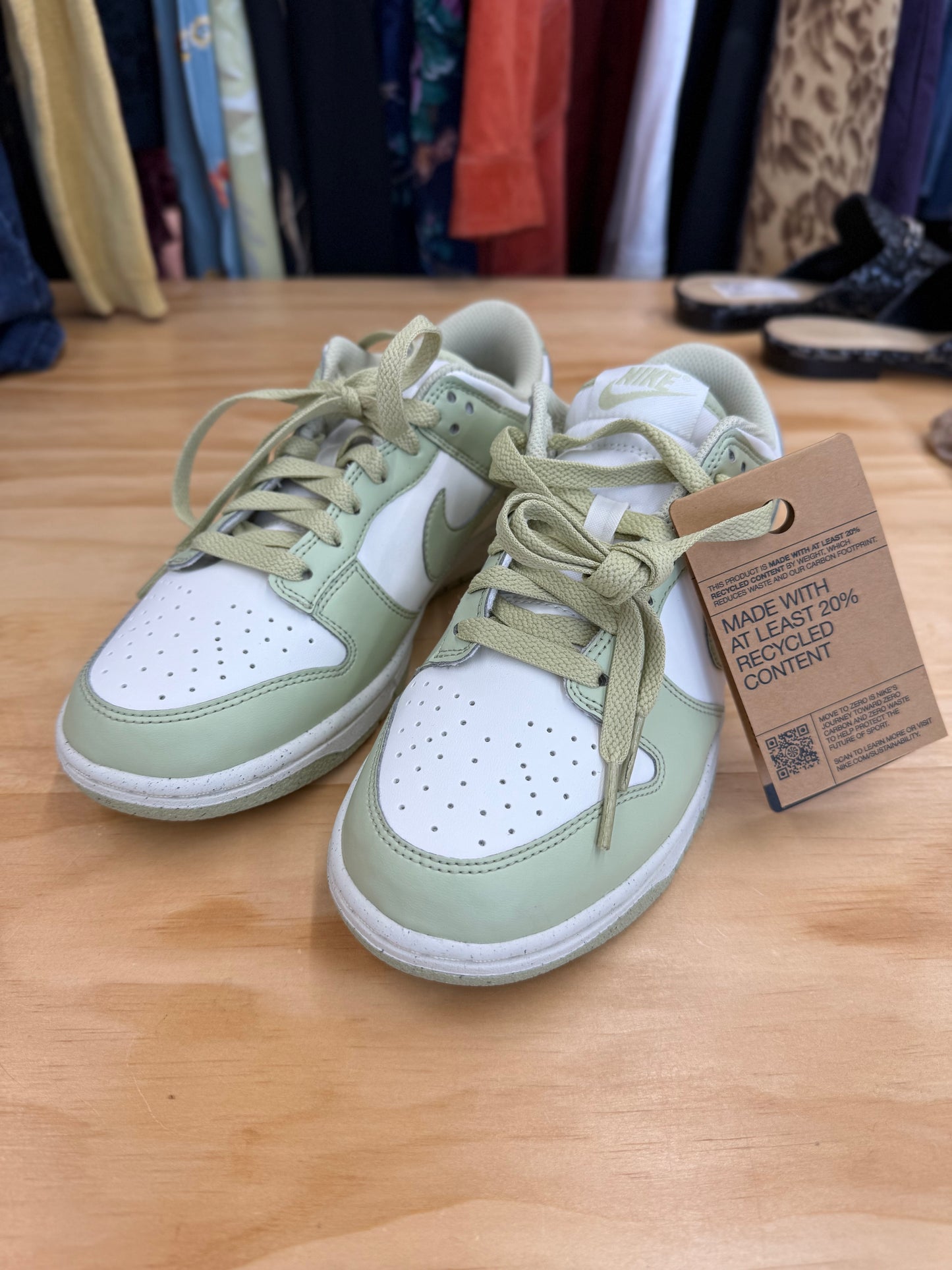 NWT Nike dunk low olive green size 6.5 *NO BOX*