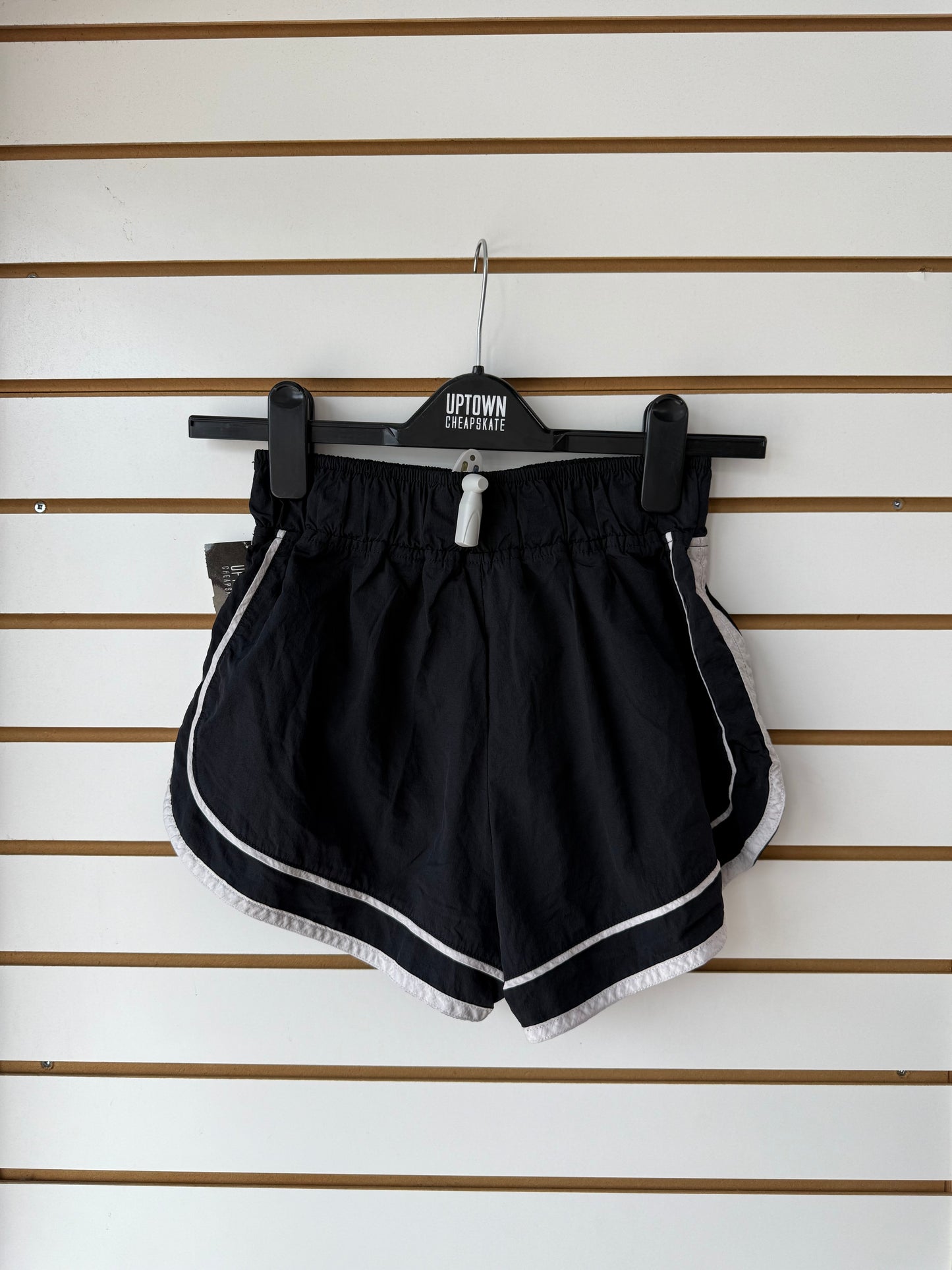 Free People Movement varsity blues black shorts size XS