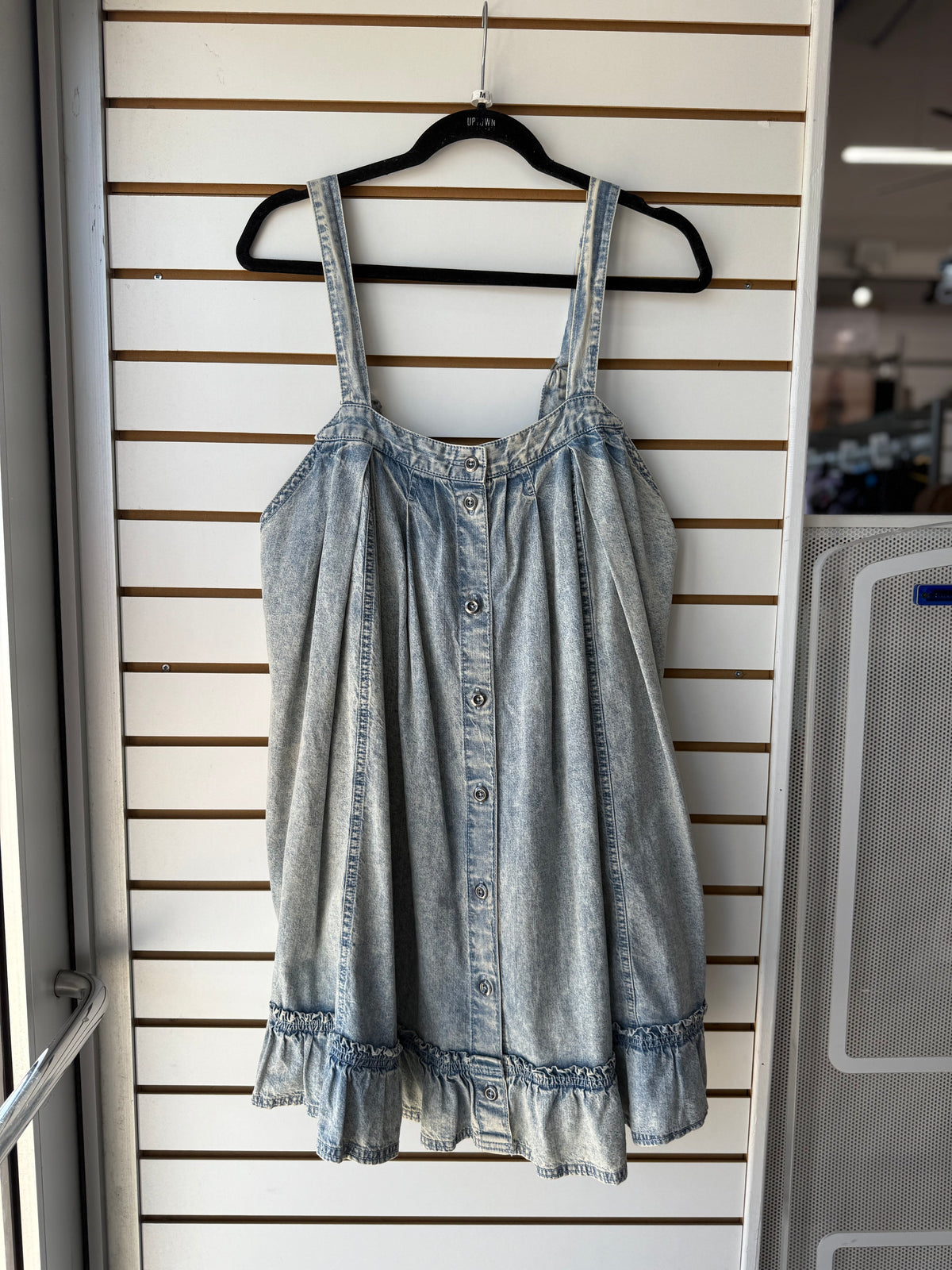 Free People denim Wild One dress size medium