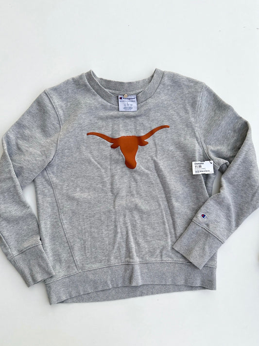 Champion gray Texas Longhorns crewneck size Large