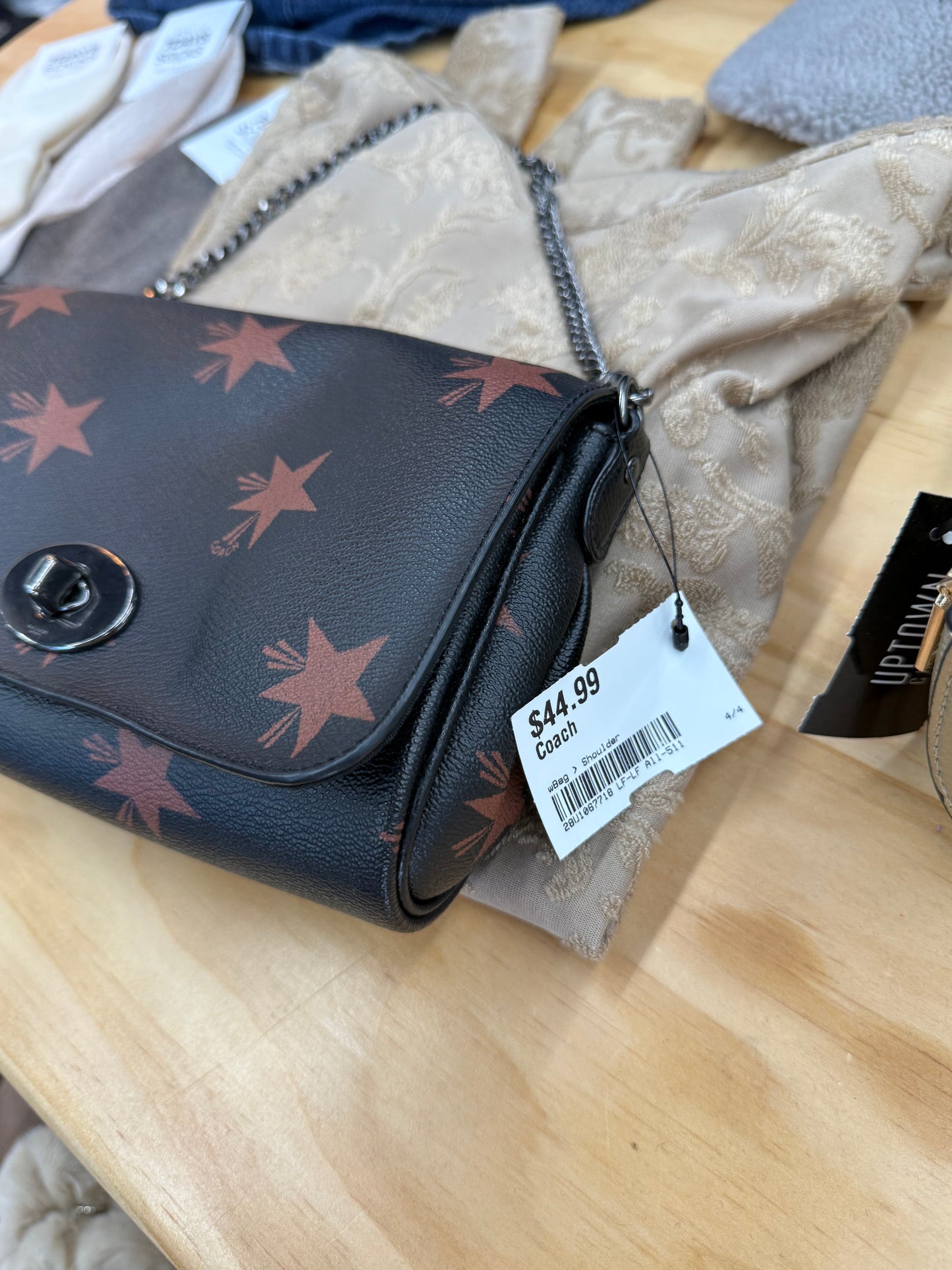 Coach Star mini ruby shoulder bag