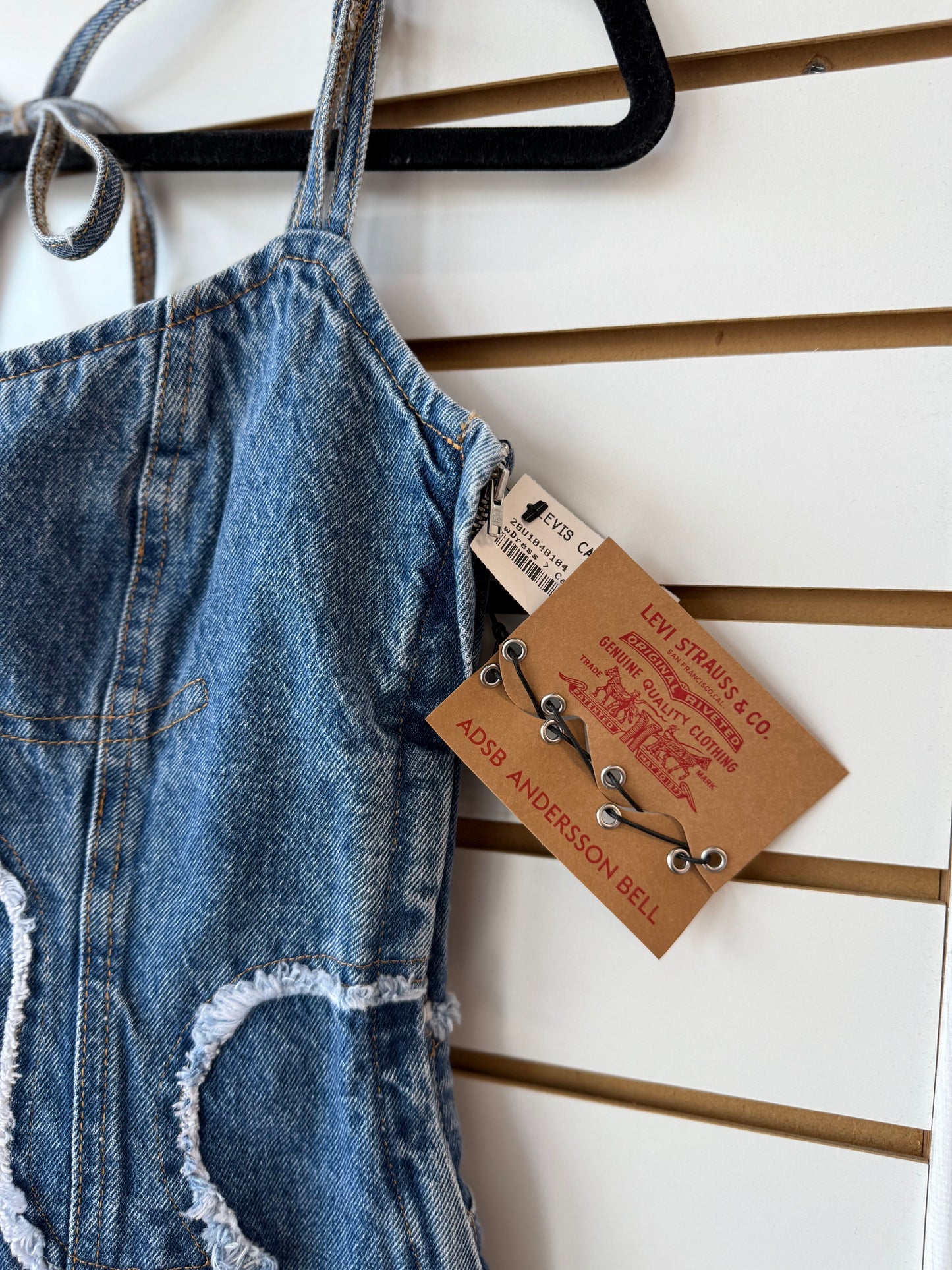 NWT LEVI’S® X ADSB ANDERSSON BELL MINI DRESS size medium
