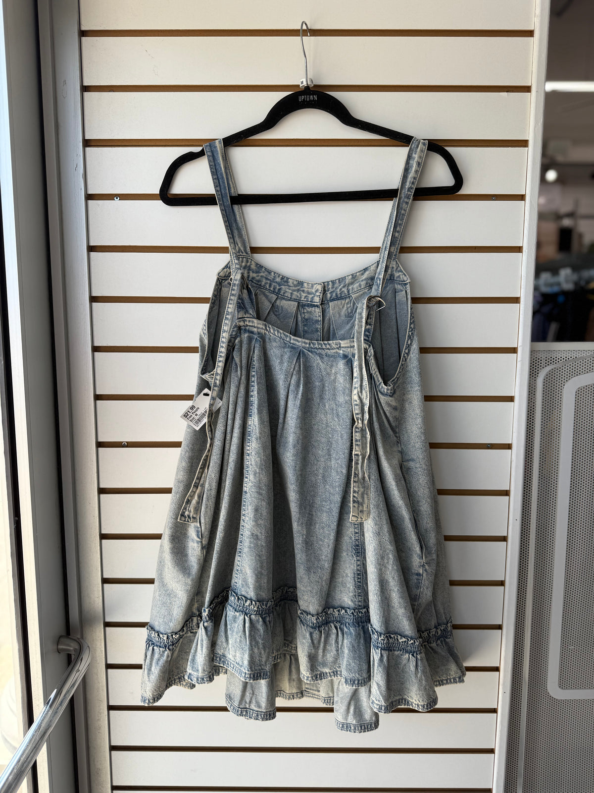 Free People denim Wild One dress size medium