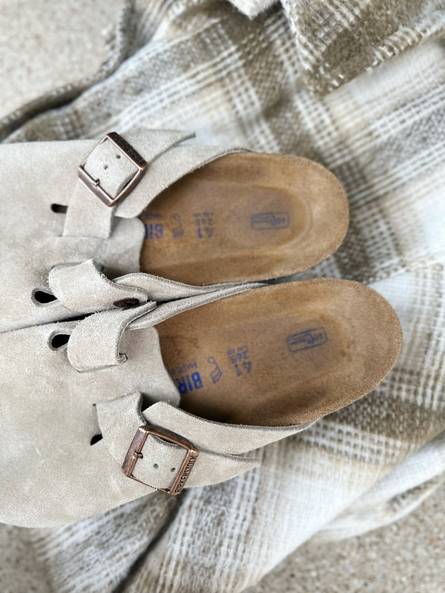 Birkenstock Boston suede leather women’s 10/41