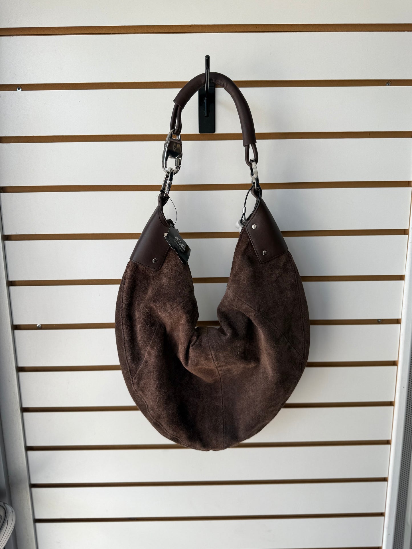Vintage Wilson’s Leather brown hobo shoulder slouch bag (has some minor spots)