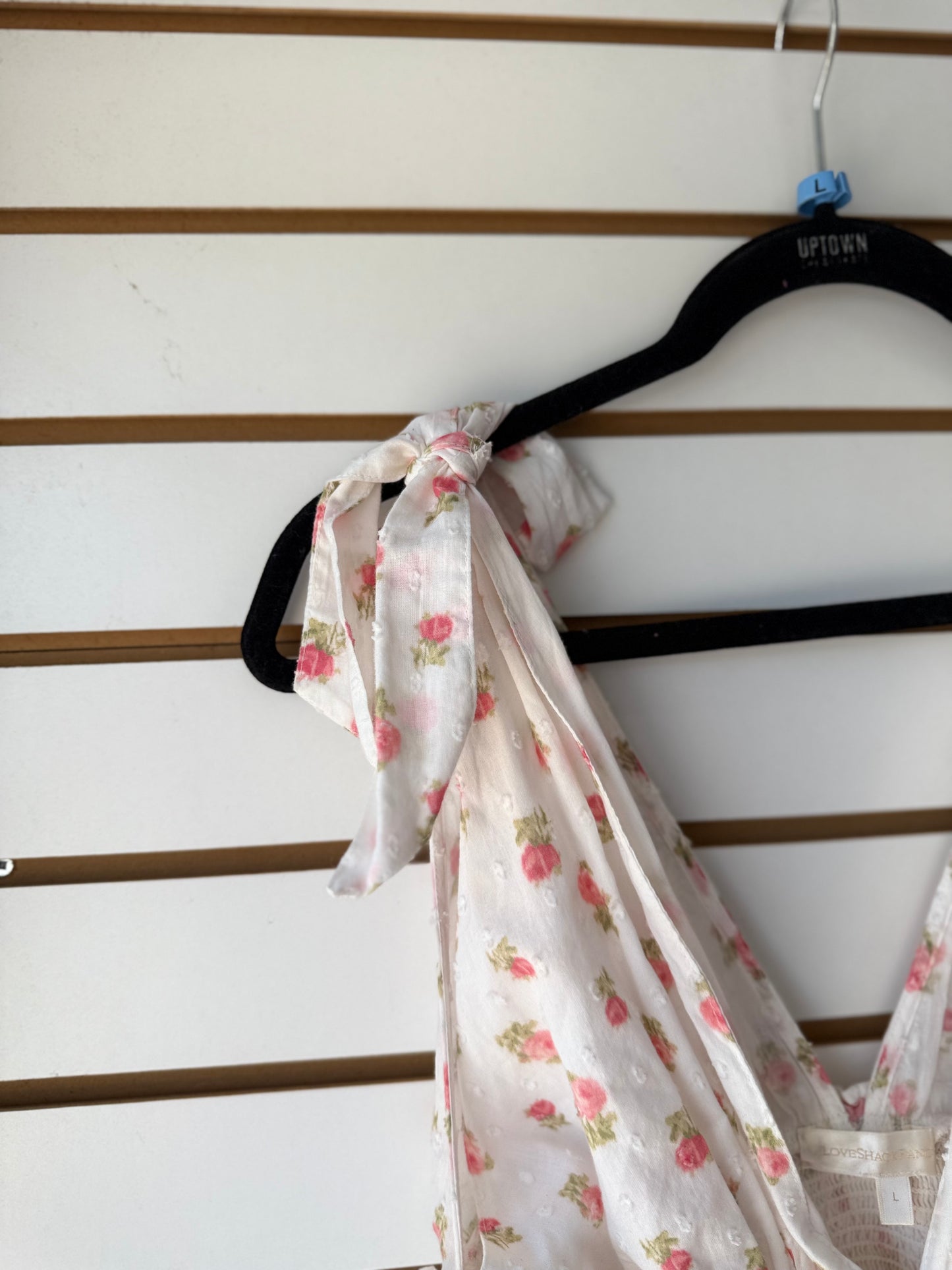 LoveShackFancy floral Rossi dress size large