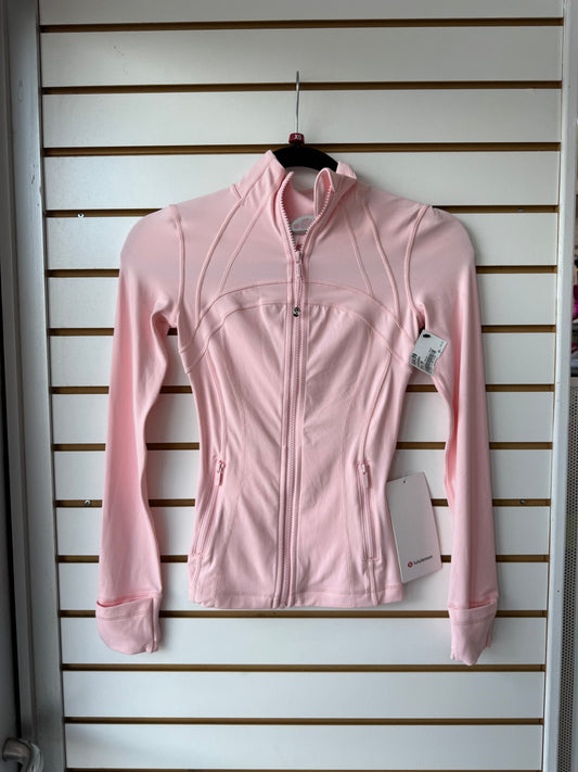 NWT Lululemon define jacket strawberry milkshake size 0