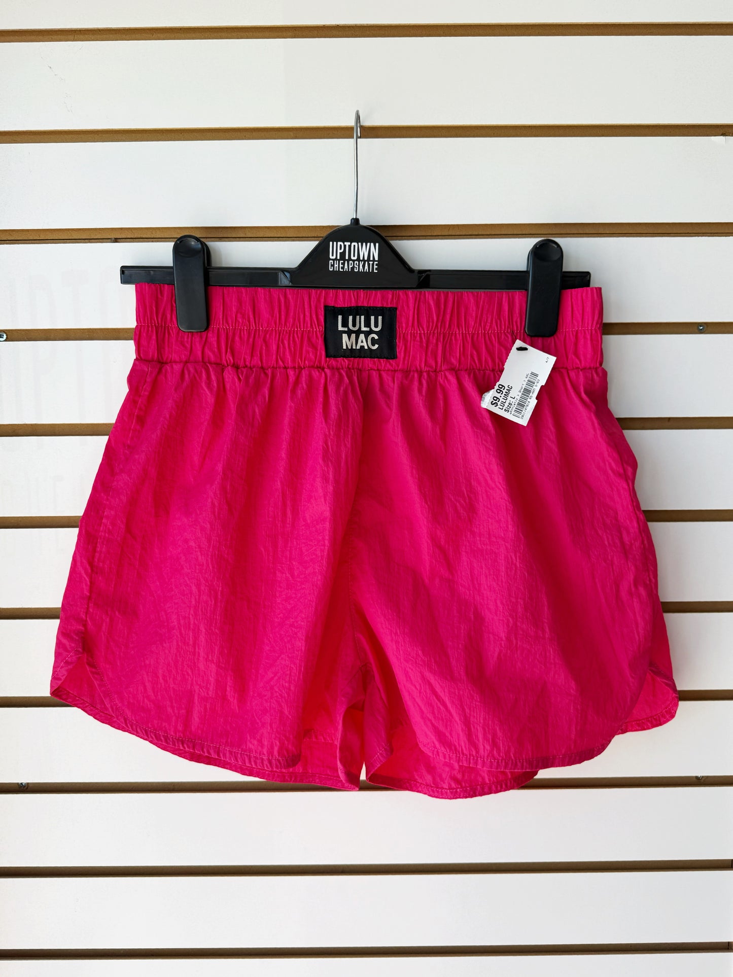 Lulu Mac OG short (unlined athletic short) hot pink sz L