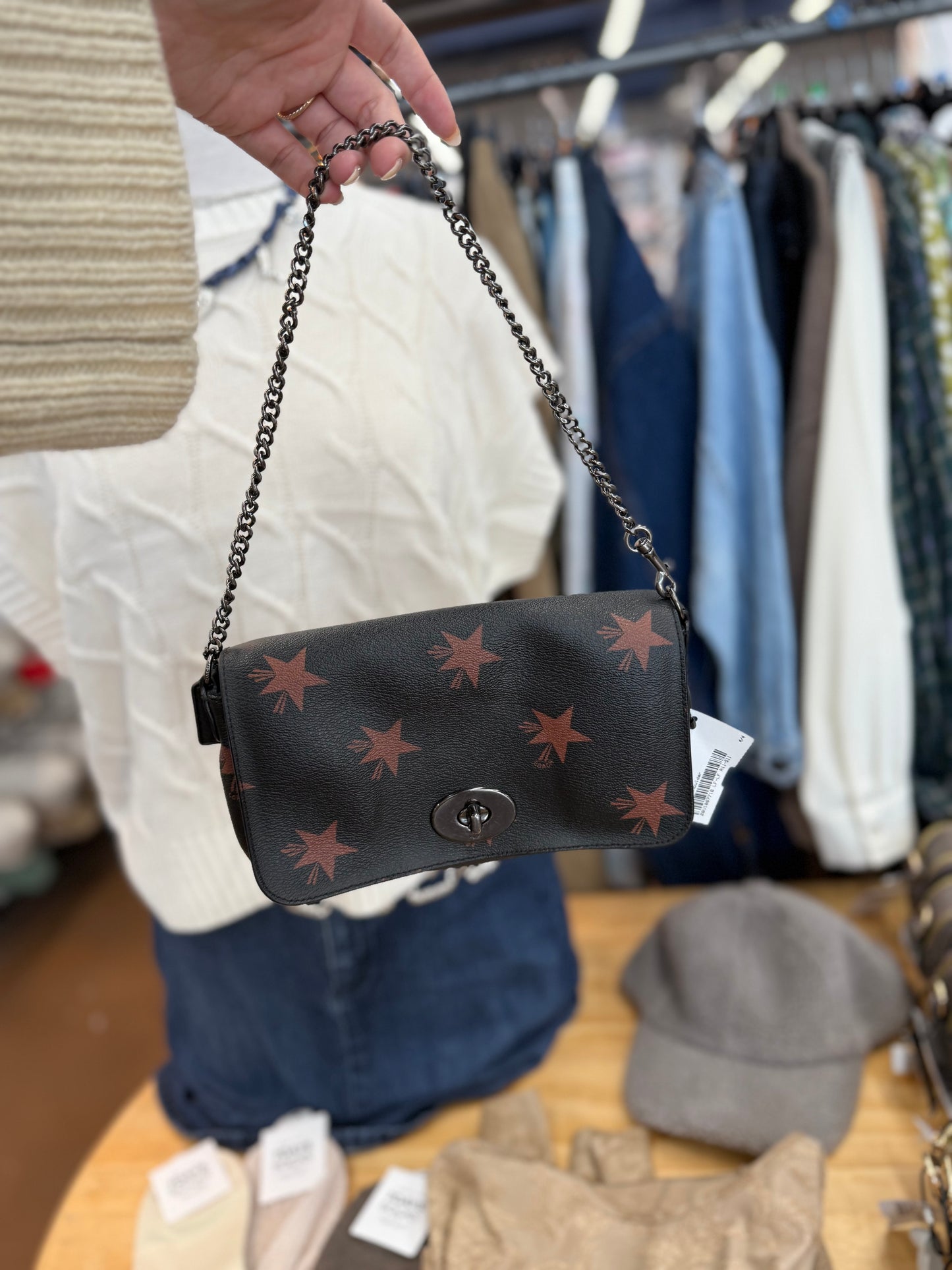 Coach Star mini ruby shoulder bag