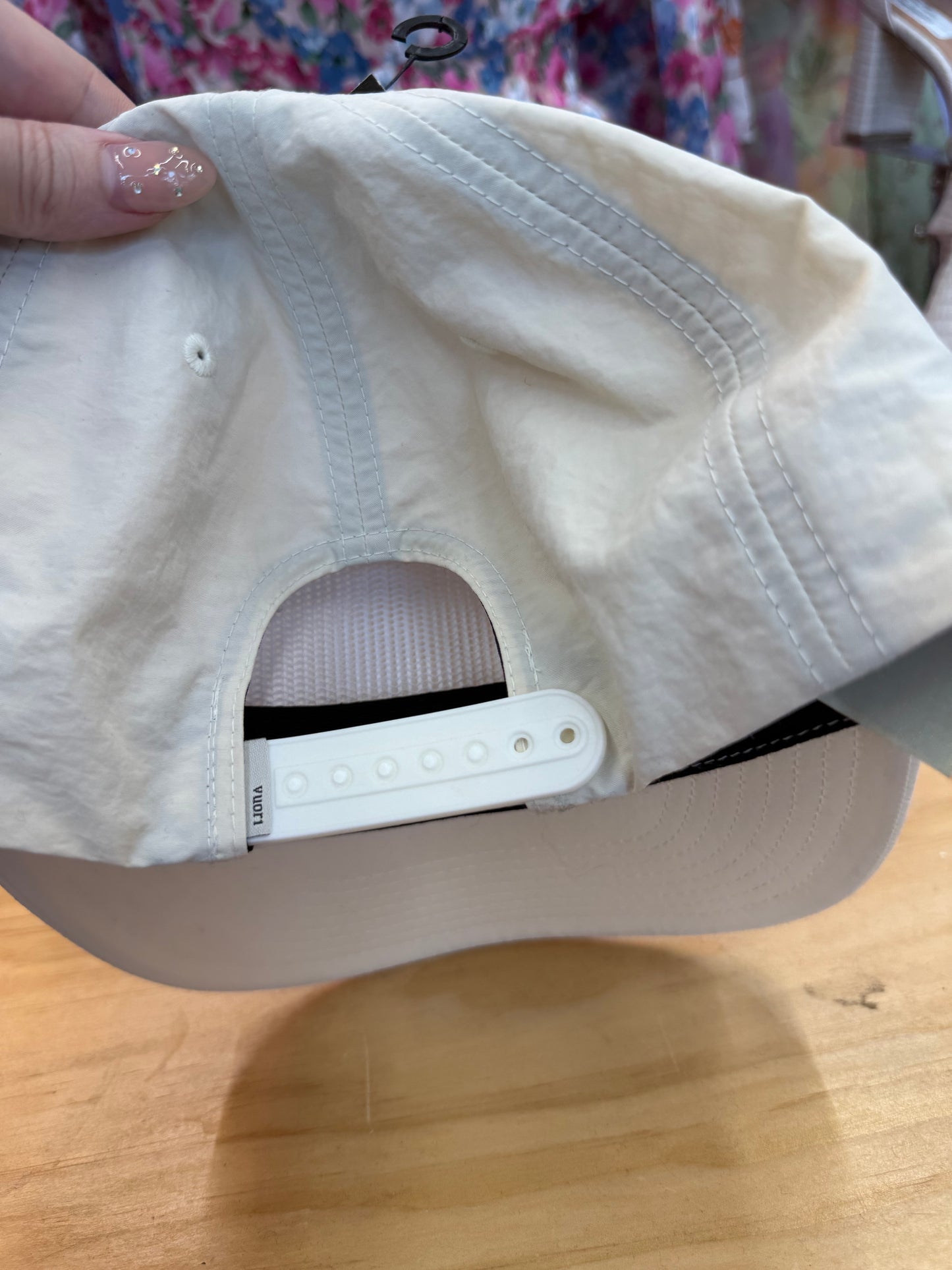 Vuori cream gratitude hat