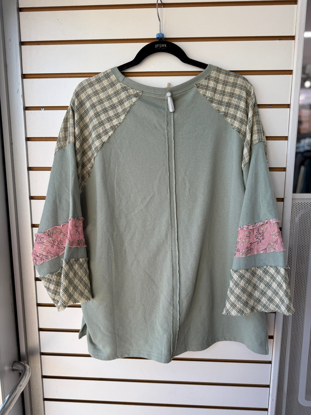 Easel patchwork top size large