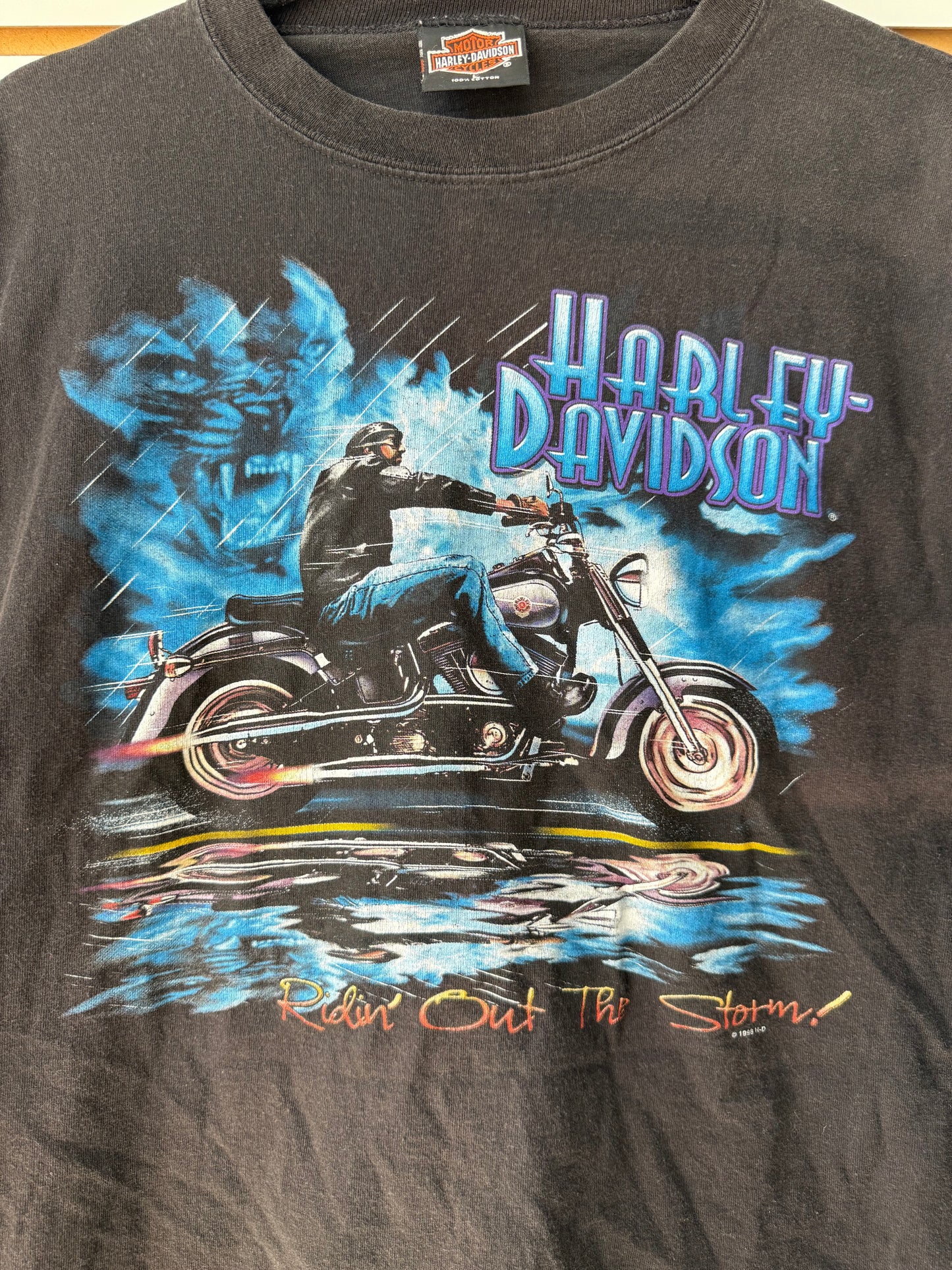 Vtg Harley Davidson tank size mens large