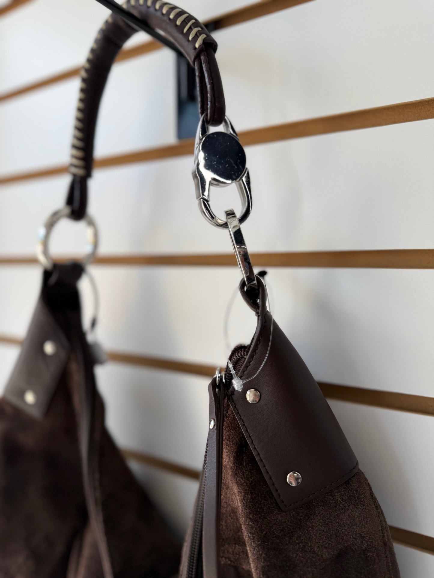 Vintage Wilson’s Leather brown hobo shoulder slouch bag (has some minor spots)