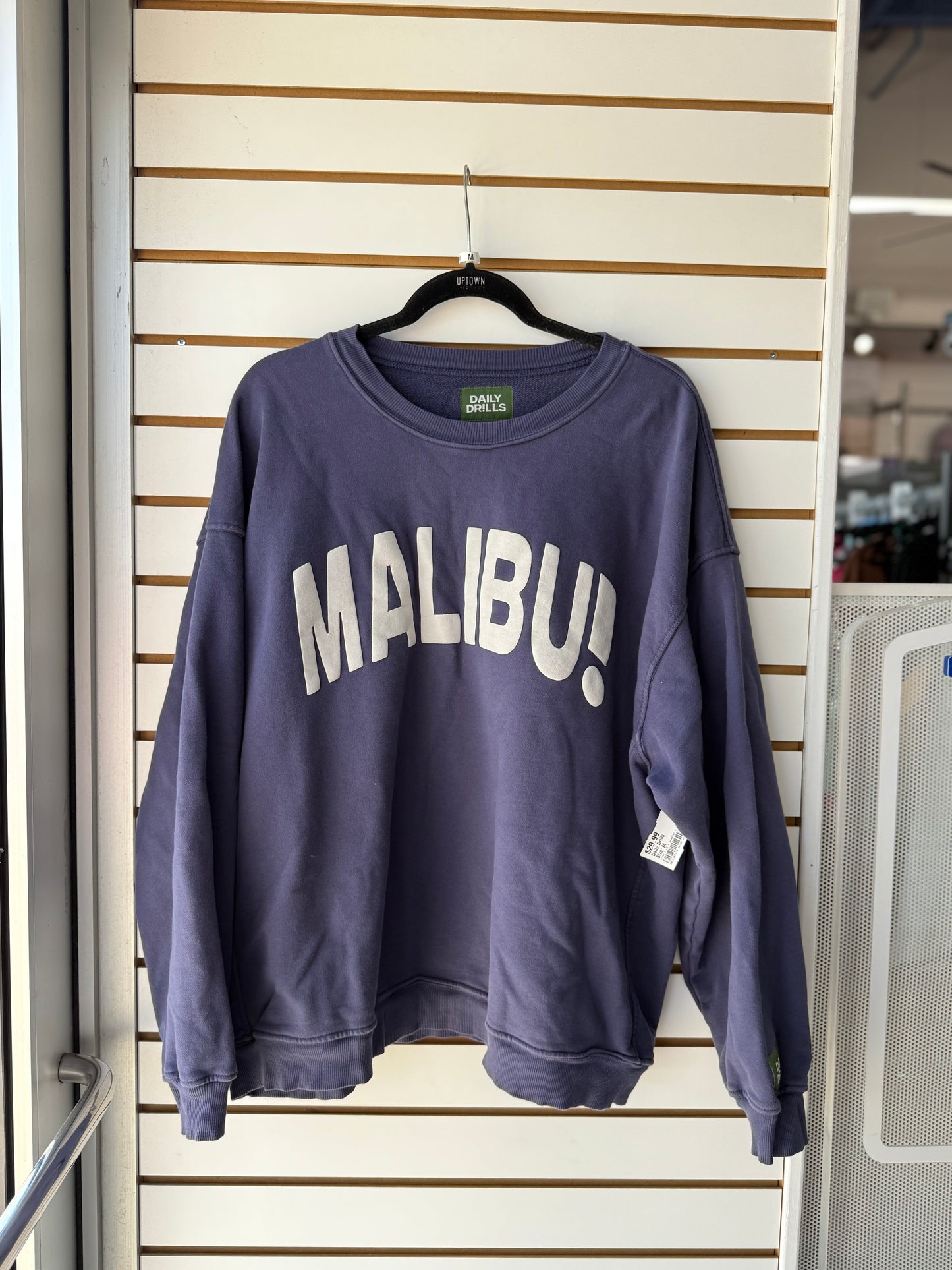 Daily Drills Malibu oversized pullover size XS/S