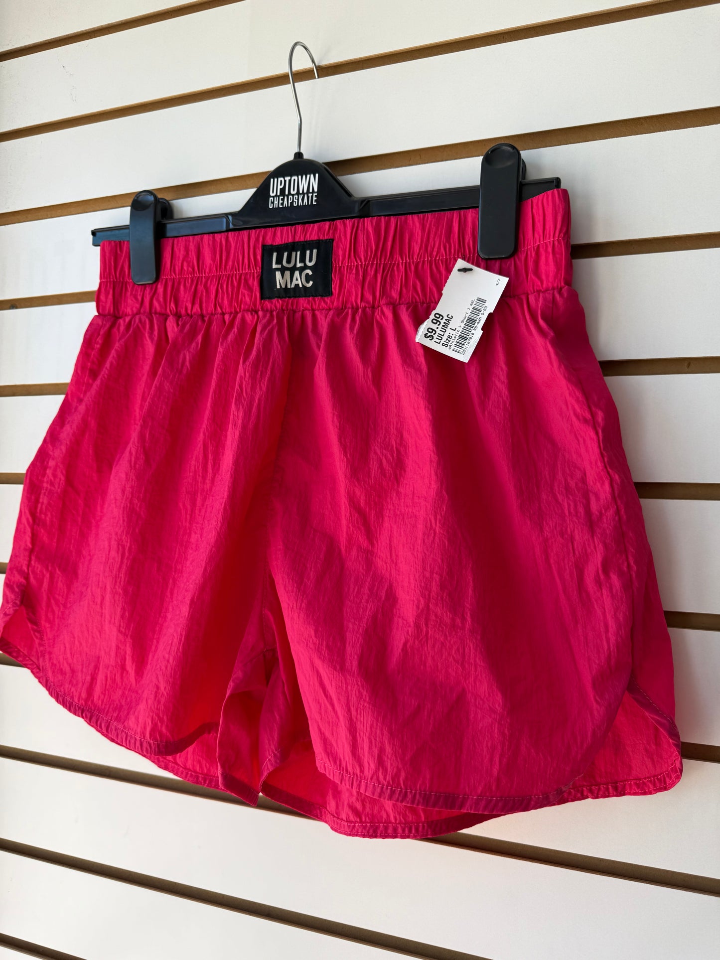 Lulu Mac OG short (unlined athletic short) hot pink sz L