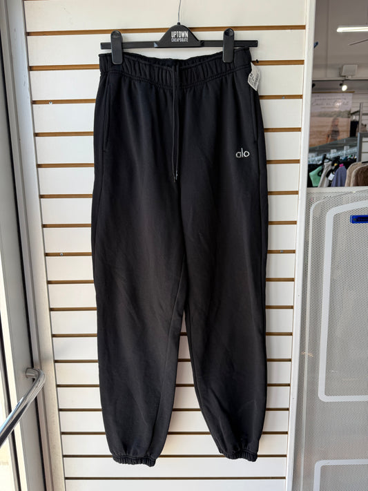 ALO Yoga black jogger sweatpants size medium