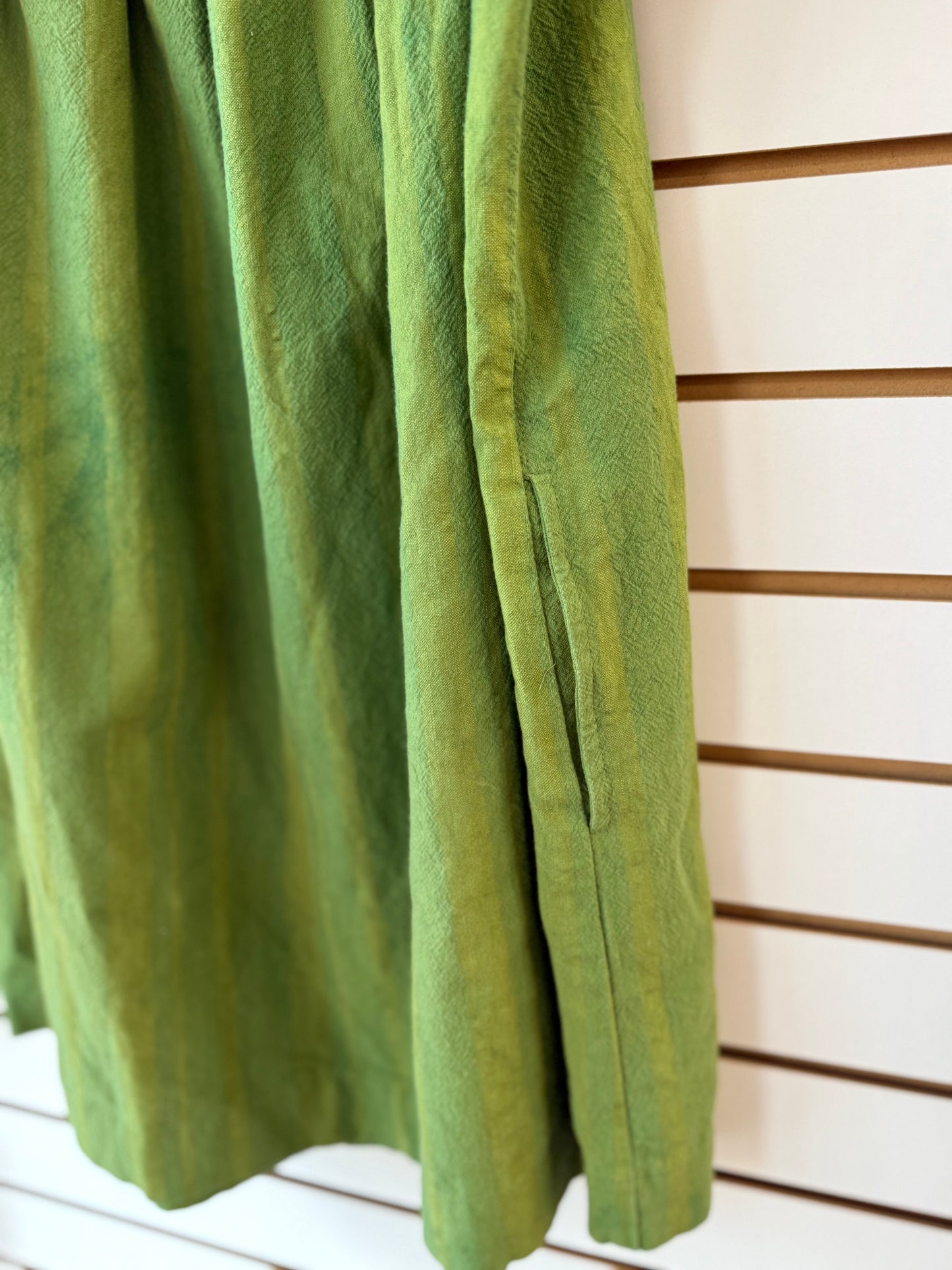 Free People green Mila mini dress sz small
