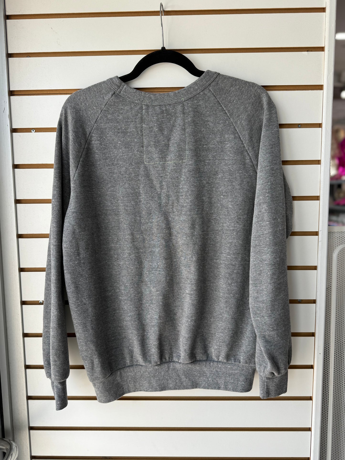 Aviator Nation gray lightning bolt pullover size small