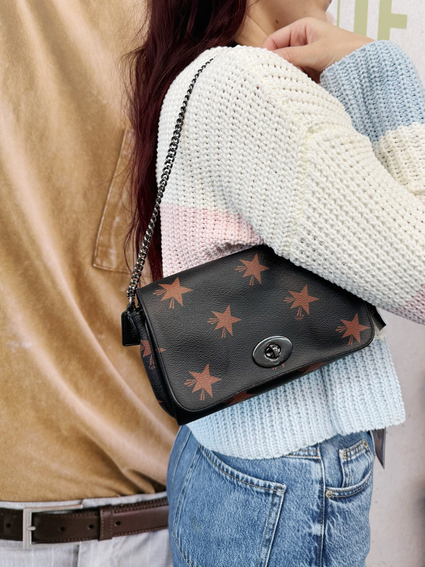 Coach Star mini ruby shoulder bag