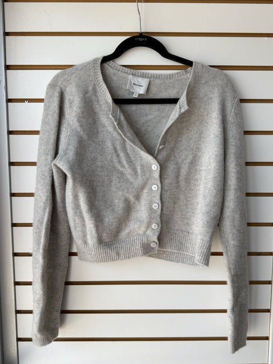 Reformation gray cashmere cardigan size Small