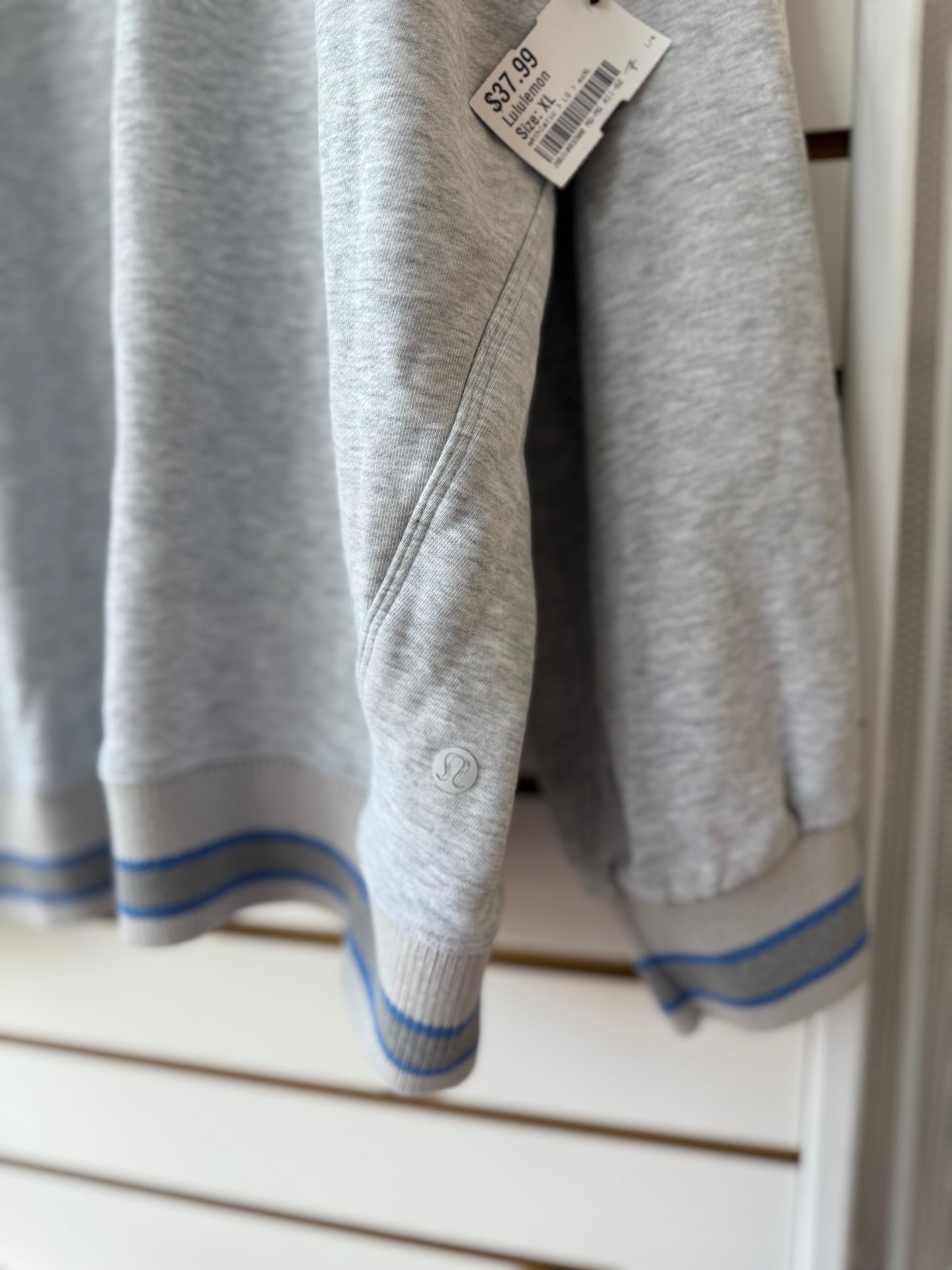 Lululemon perfectly oversized ringer crewneck size XL