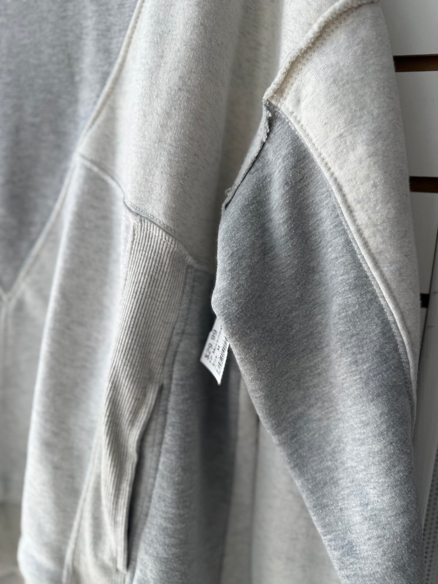 Free People Movement gray pullover size medium